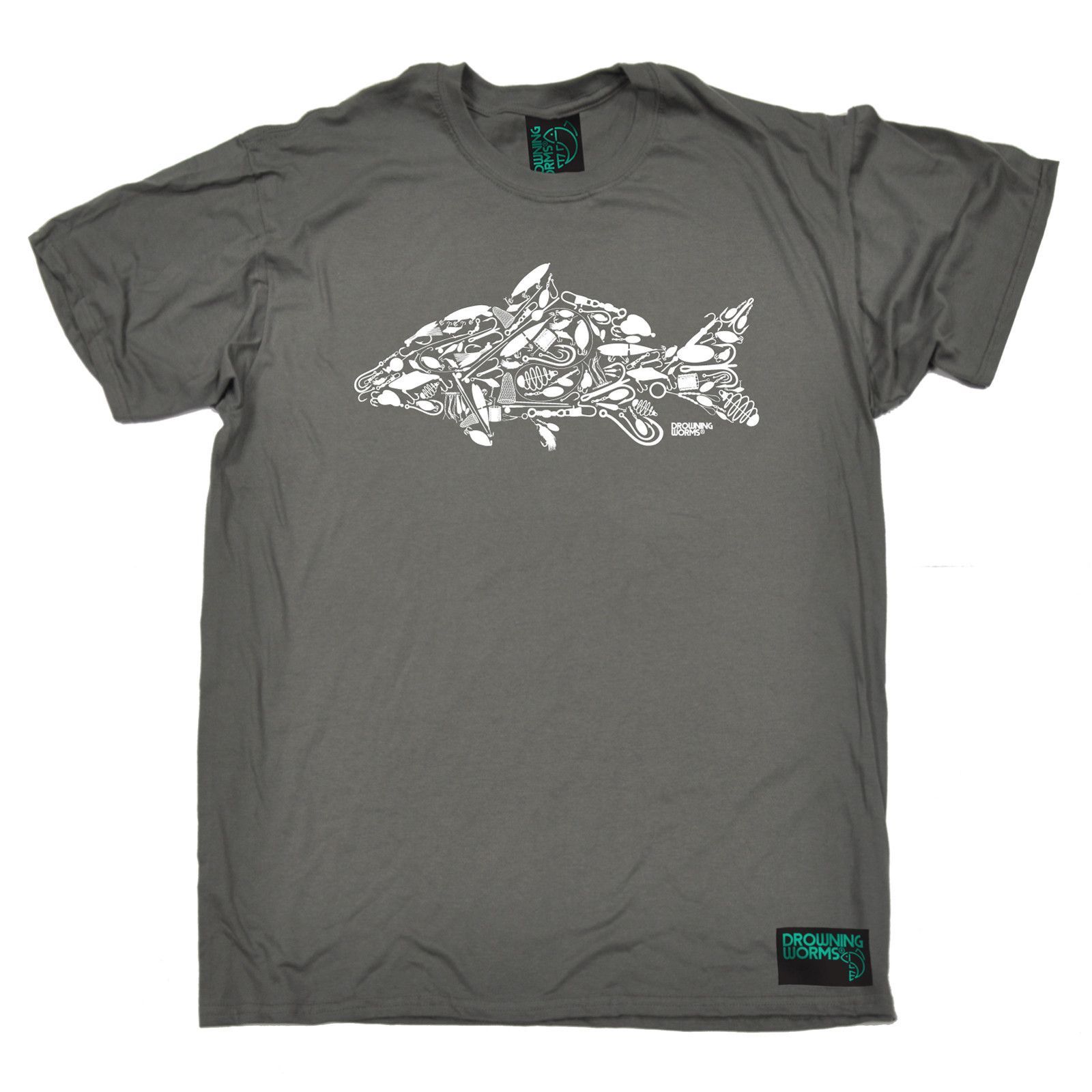 Drowning Worms Men's Fishing Tackle T-Shirt | Fishing Tackle | Pinterest