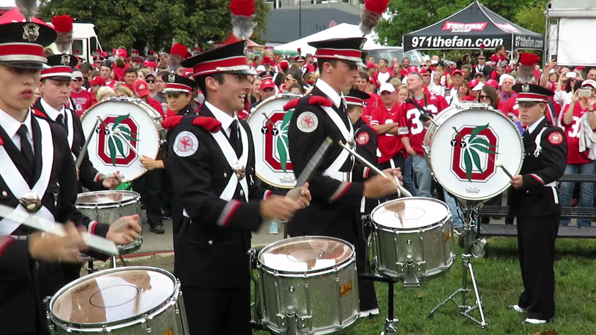 OSU Marching Band Drum line Mash up #DRUMLINE#TBDBITL ...