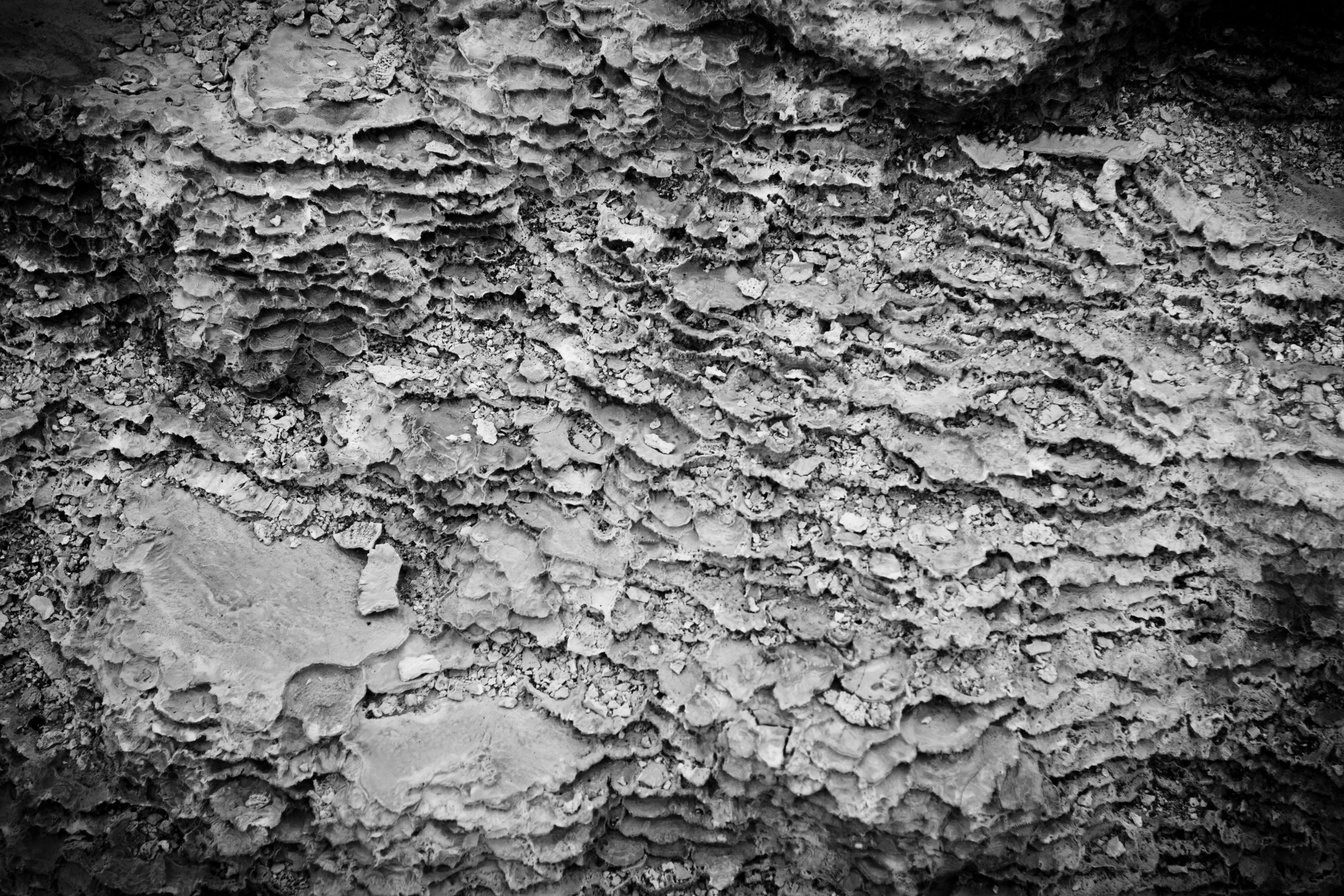 Dry geothermal mud texture photo