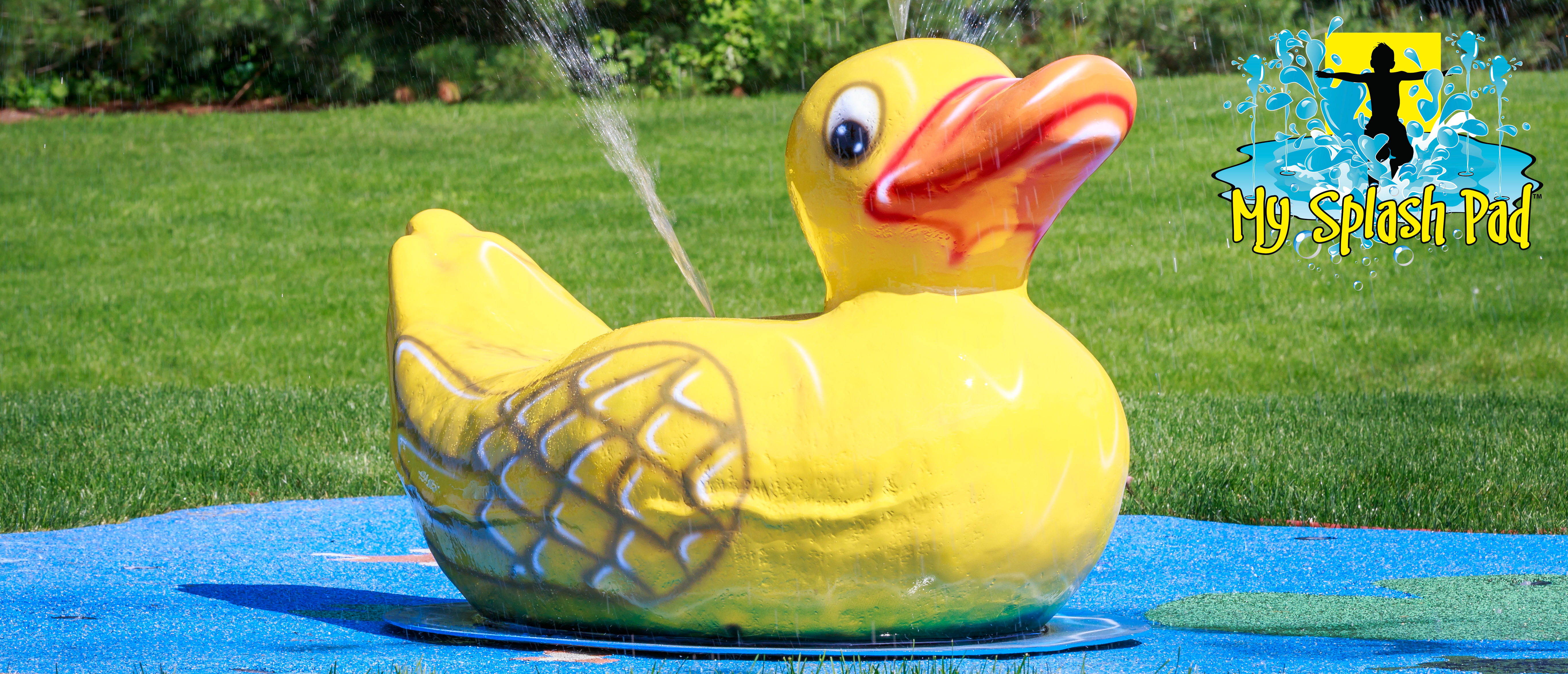 Duck Water Play Feature by My Splash Pad