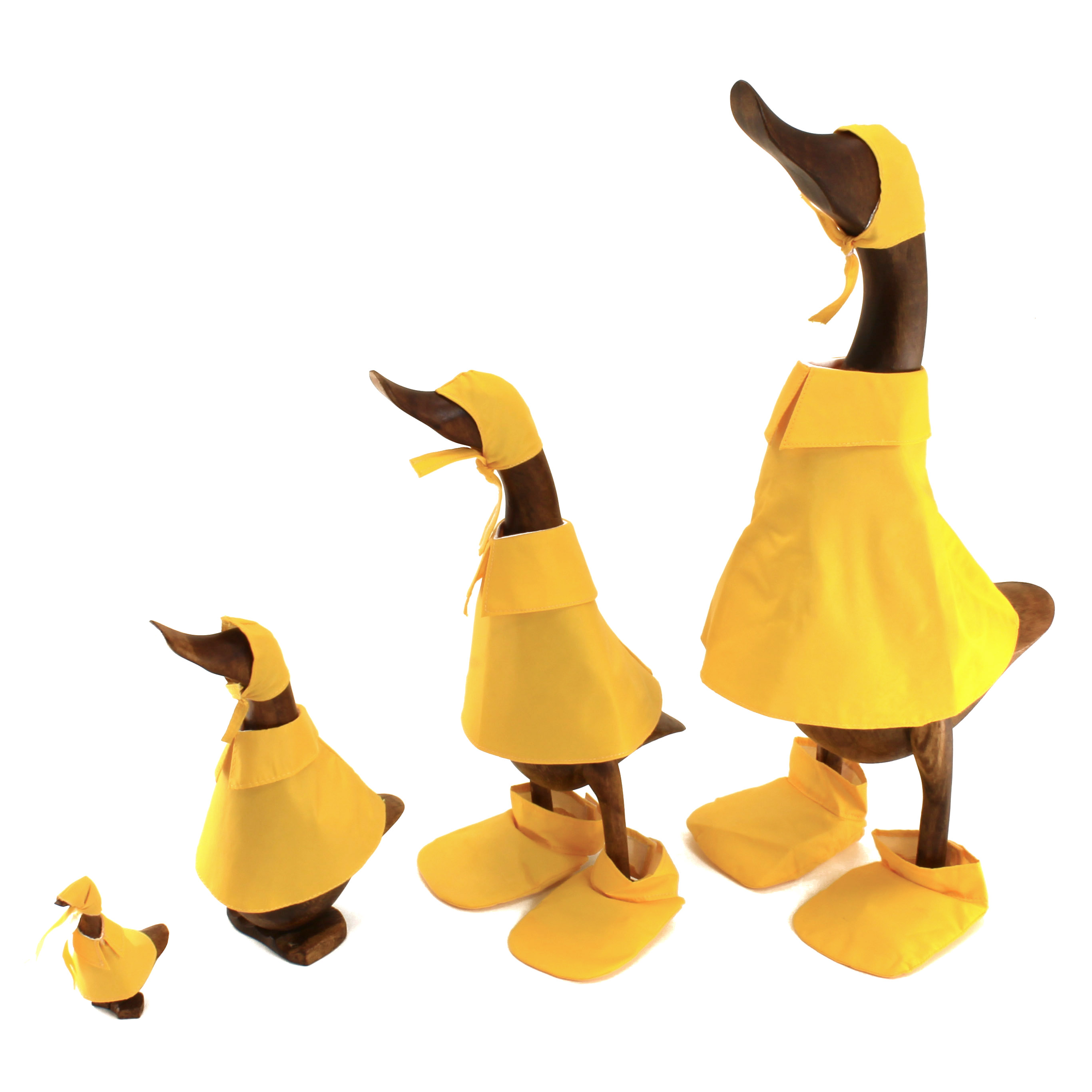 Bamboo Adult Duck in Raincoat - Fire & Ice