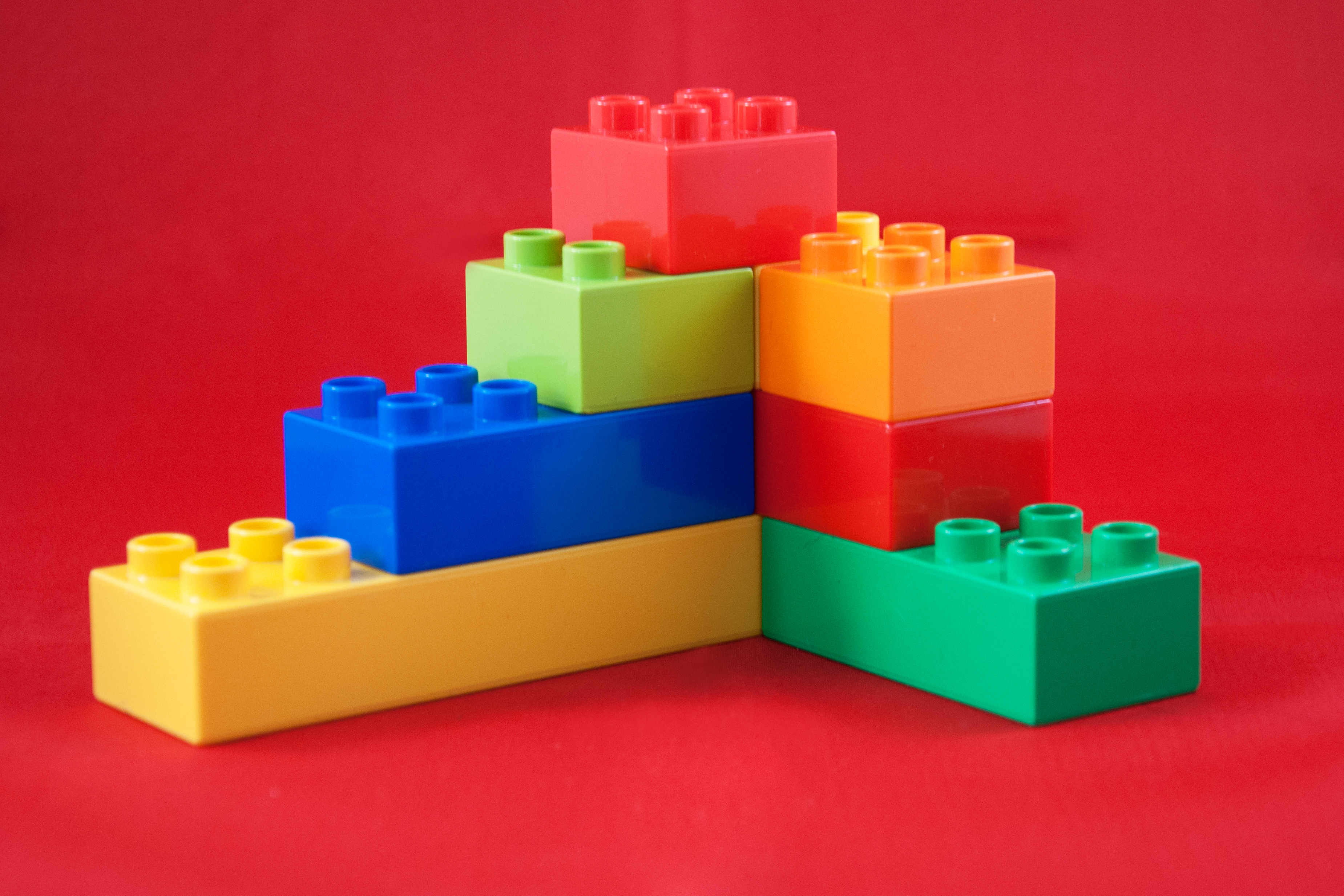 Duplo lego toy blocks photo