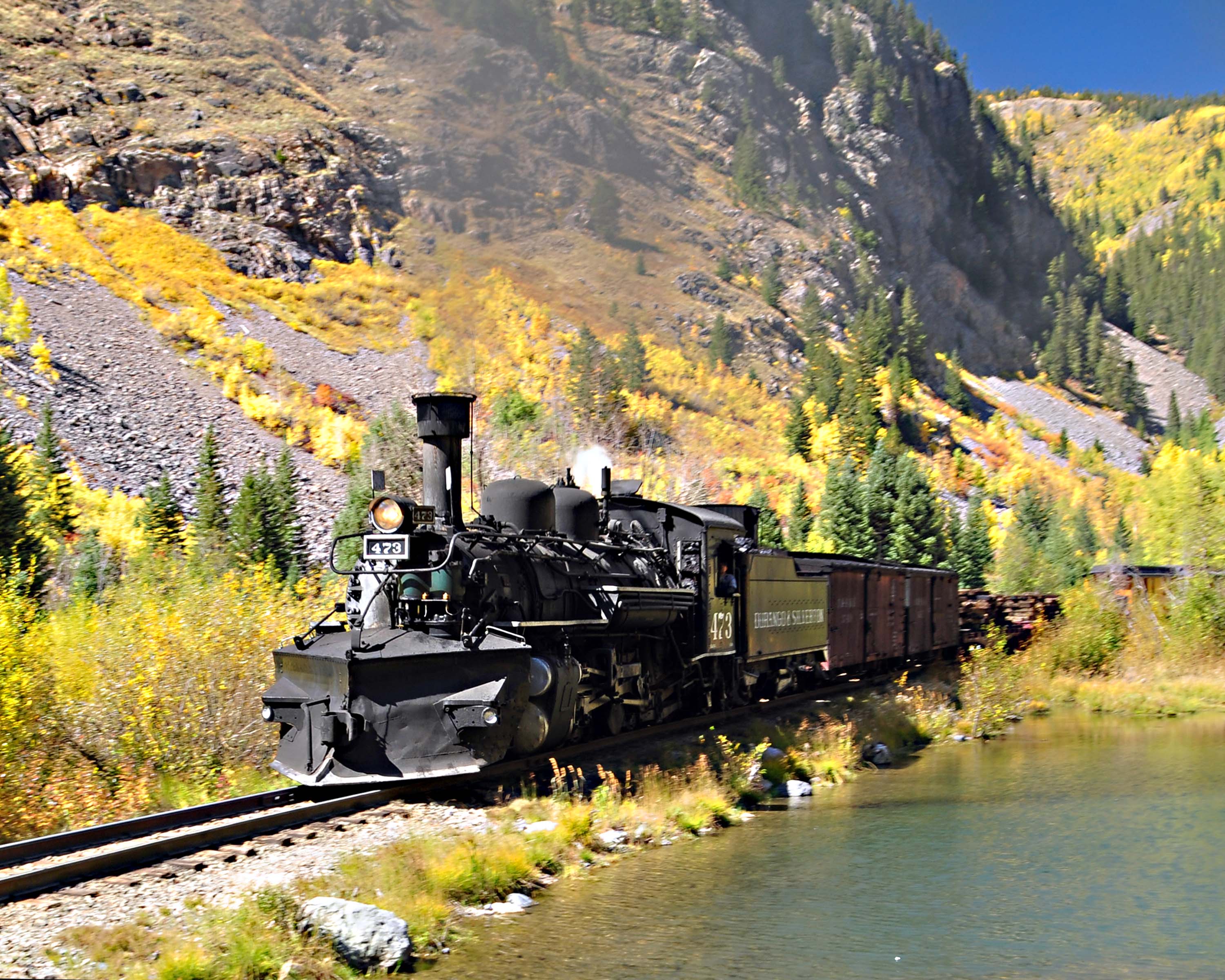 Trains | Durango & Silverton Narrow Gauge Railroad Train