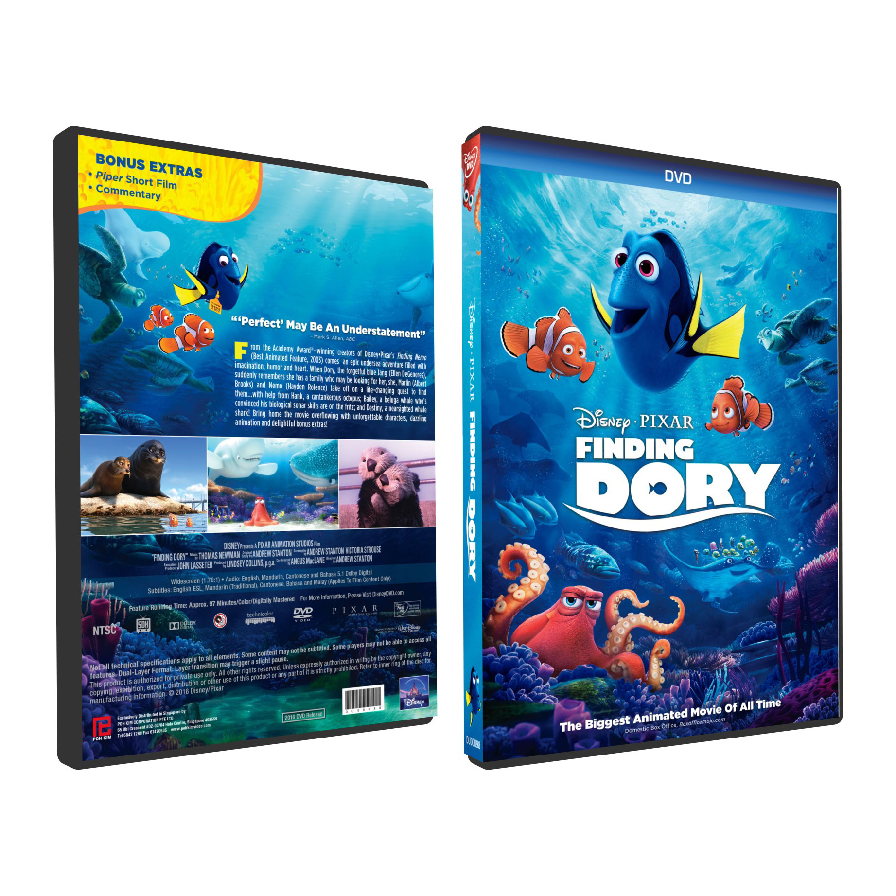 Finding Dory (DVD) - Poh Kim Video