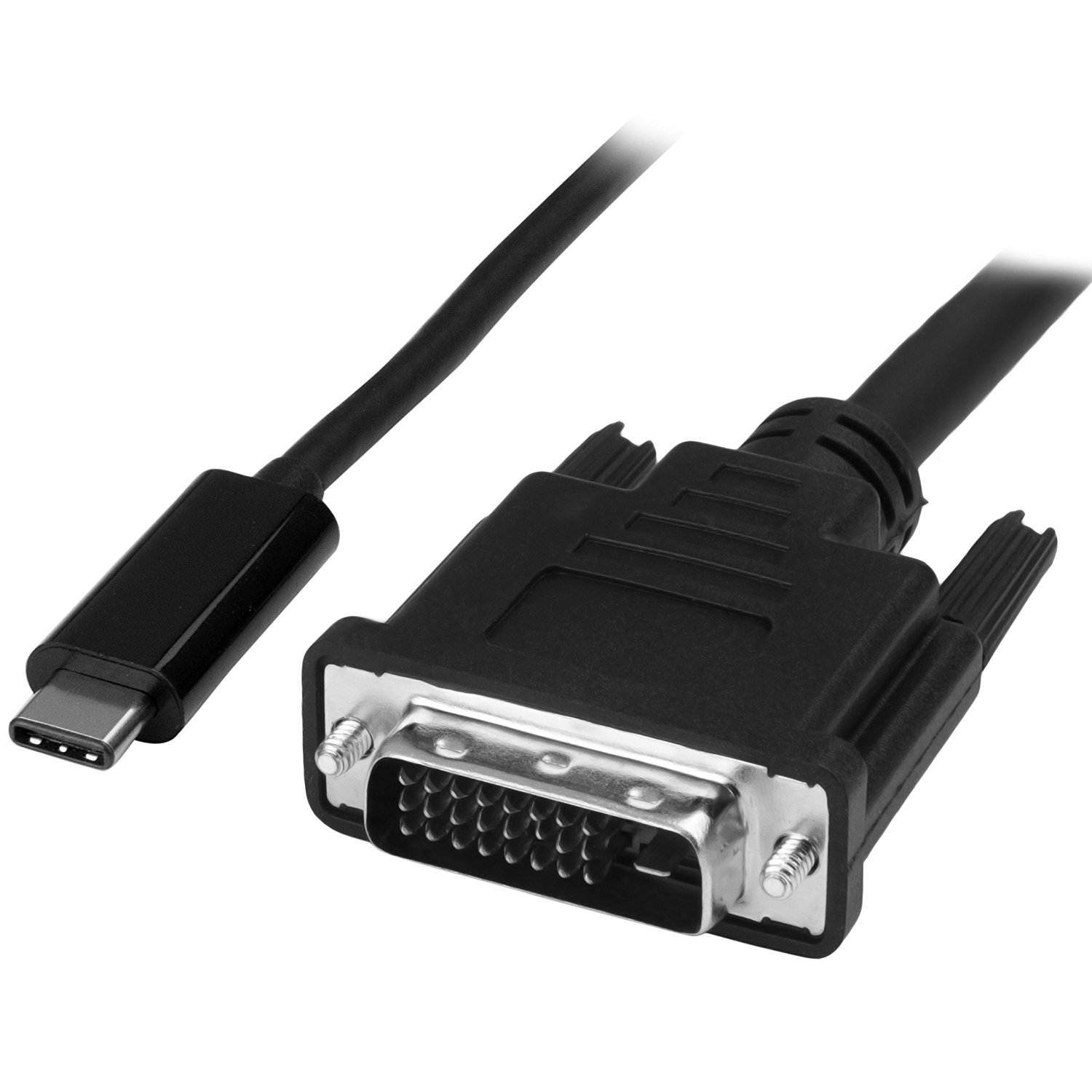Amazon.com: StarTech.com USB-C to DVI Cable - 6 ft/2m - 1080p ...