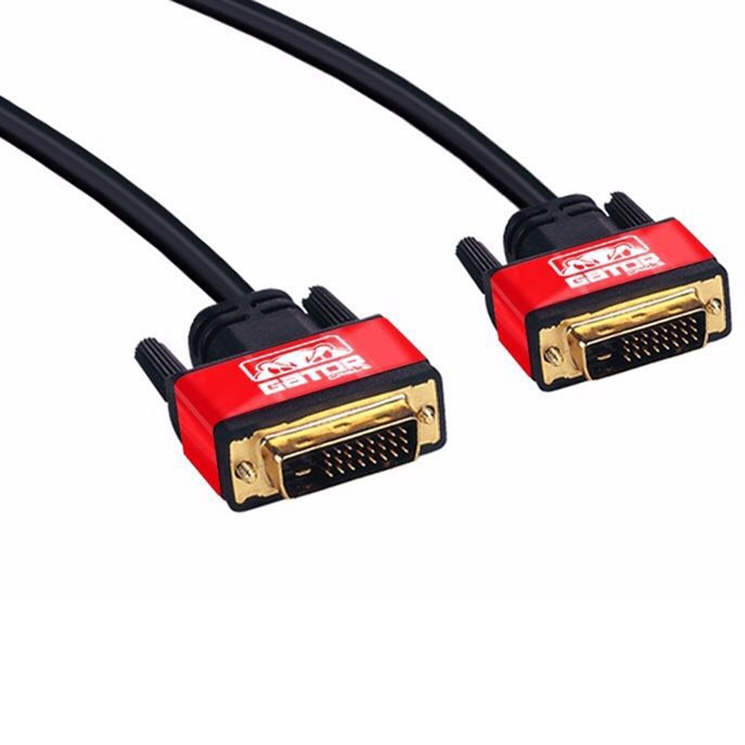 Gator Cable DVI to DVI red 6 feet