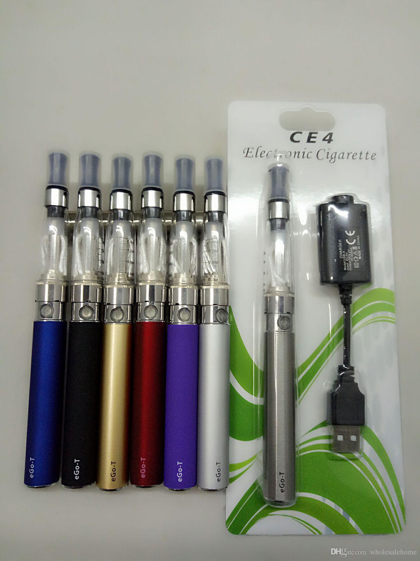 Ce4 Electronic Cigarette Blister Kits Ce4 Ego Starter Kit E Cig Hot ...