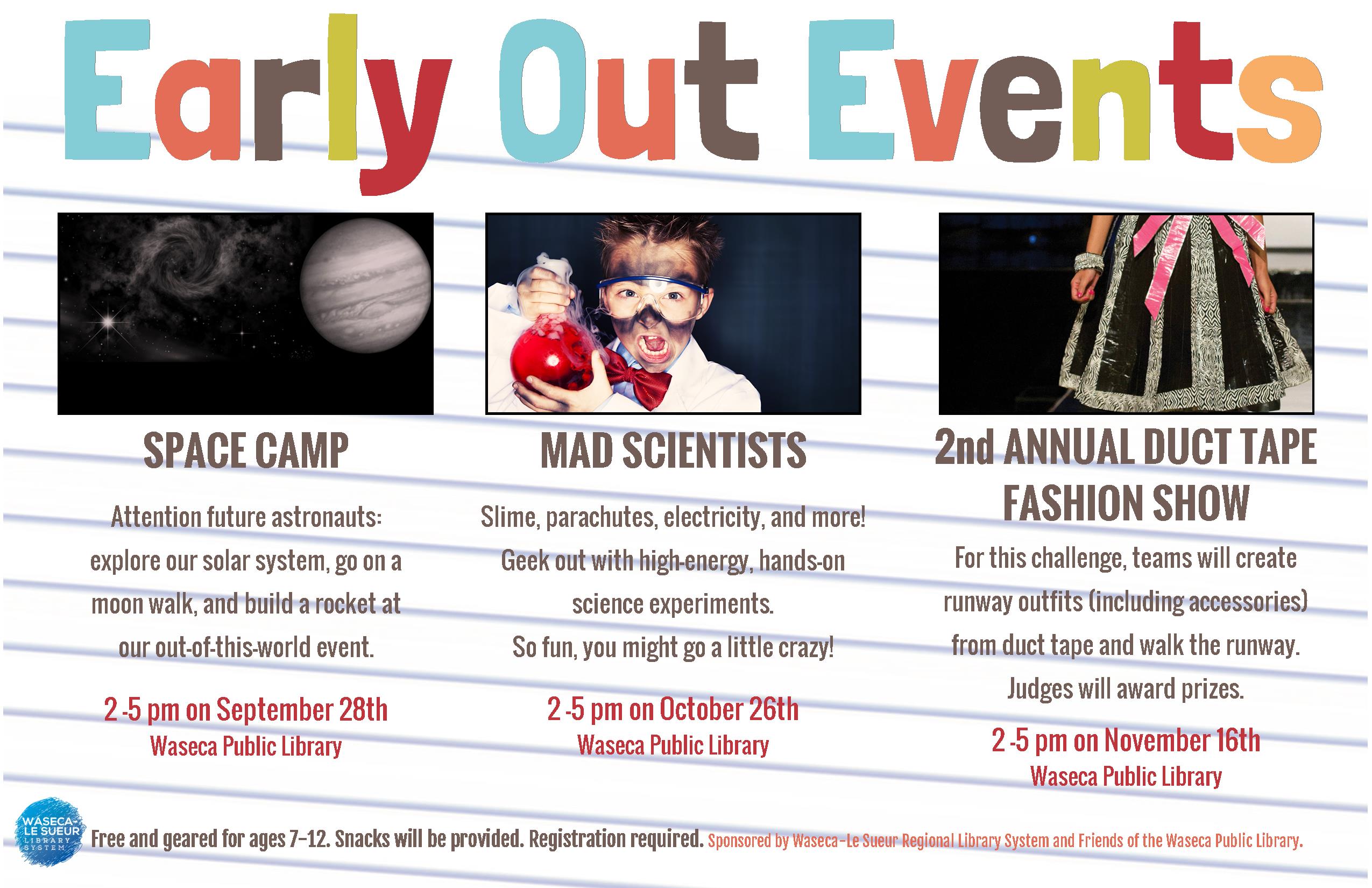 Early Out: Mad Scientist – Waseca-Le Sueur Library