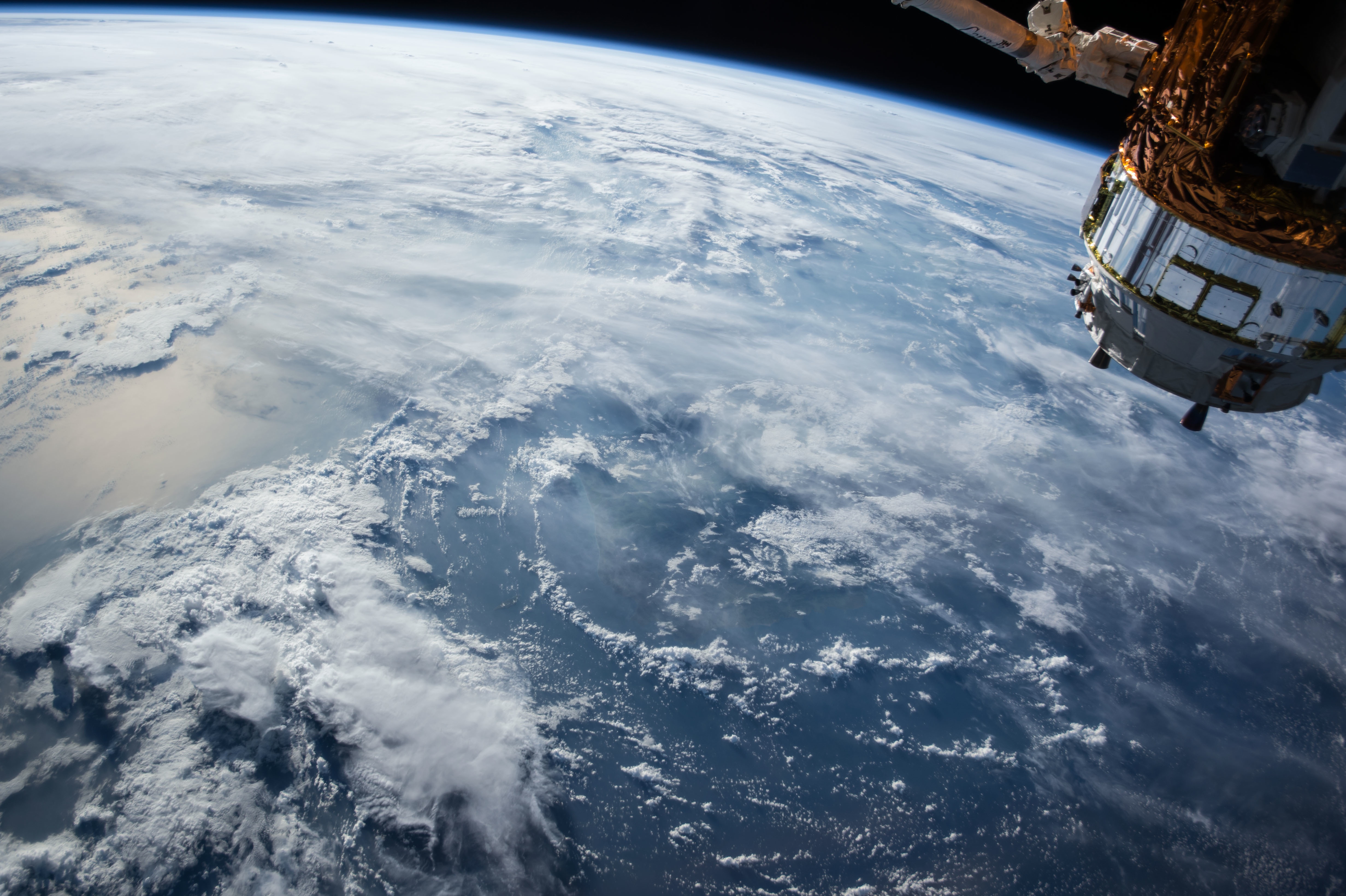 Earth from Space, Above, Cloud, Earth, Nasa, HQ Photo
