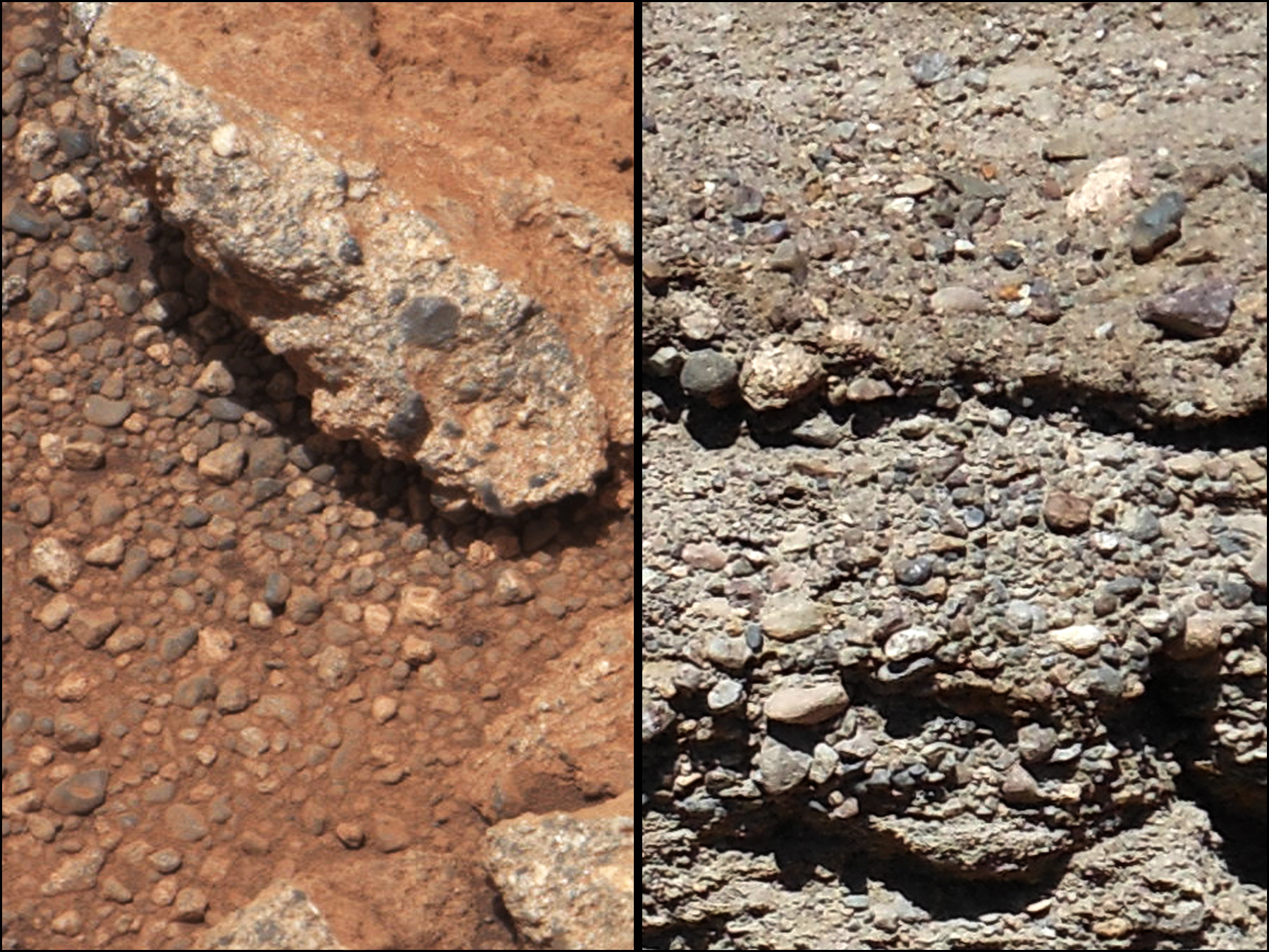 NASA's Mars Exploration Program : Multimedia - Rock Outcrops on Mars ...