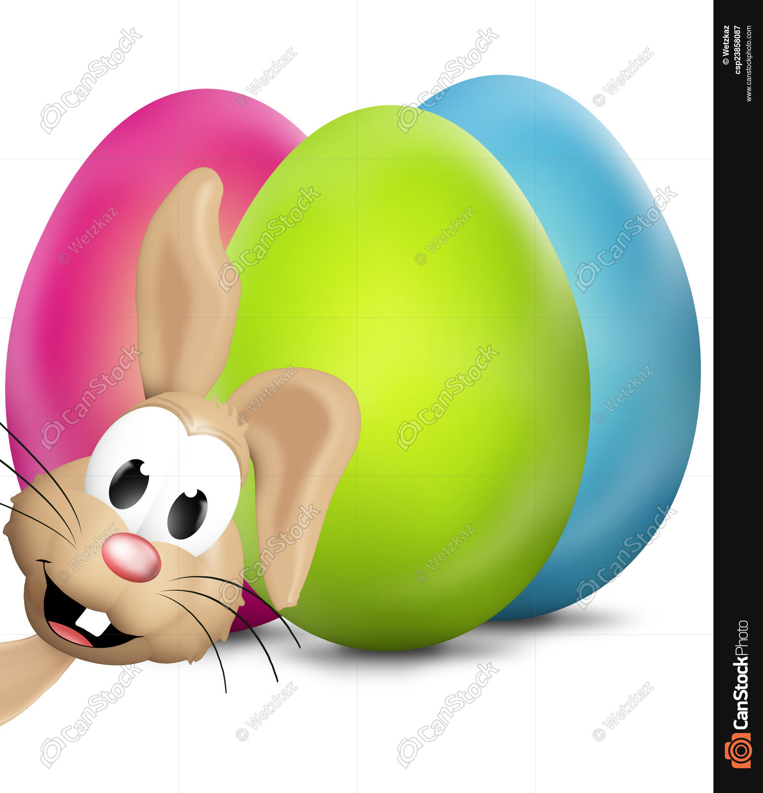 Easter bunny big easter egg design. Easter bunny big easter... stock ...