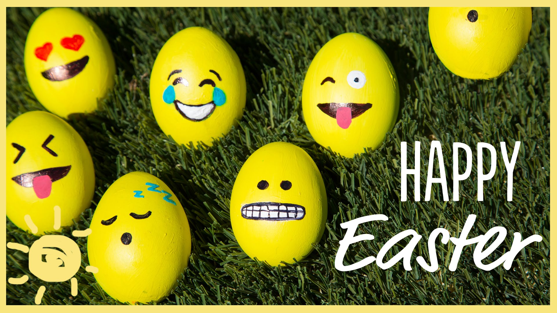 DIY | Emoji, Galaxy & Marble Easter Eggs! - YouTube
