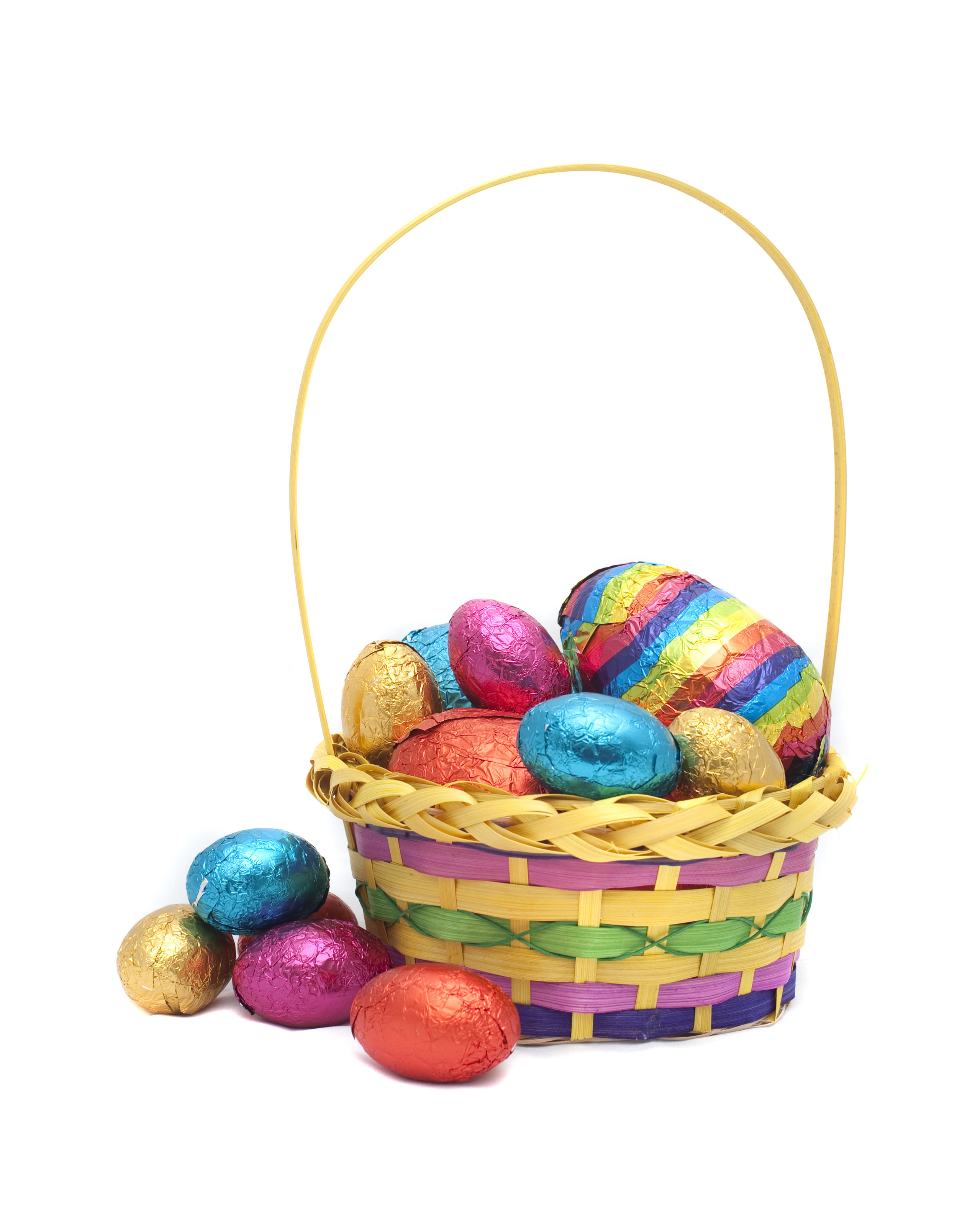 Free Stock Photo 7900 Easter Egg Basket | freeimageslive