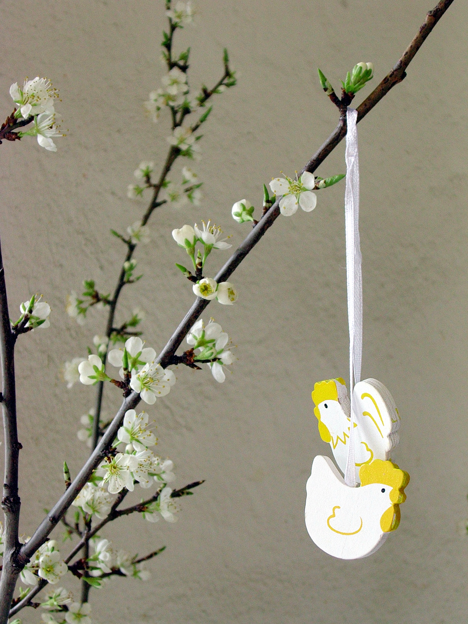 Easter Ornament, Chicken, Decoration, Easter, Flowers, HQ Photo