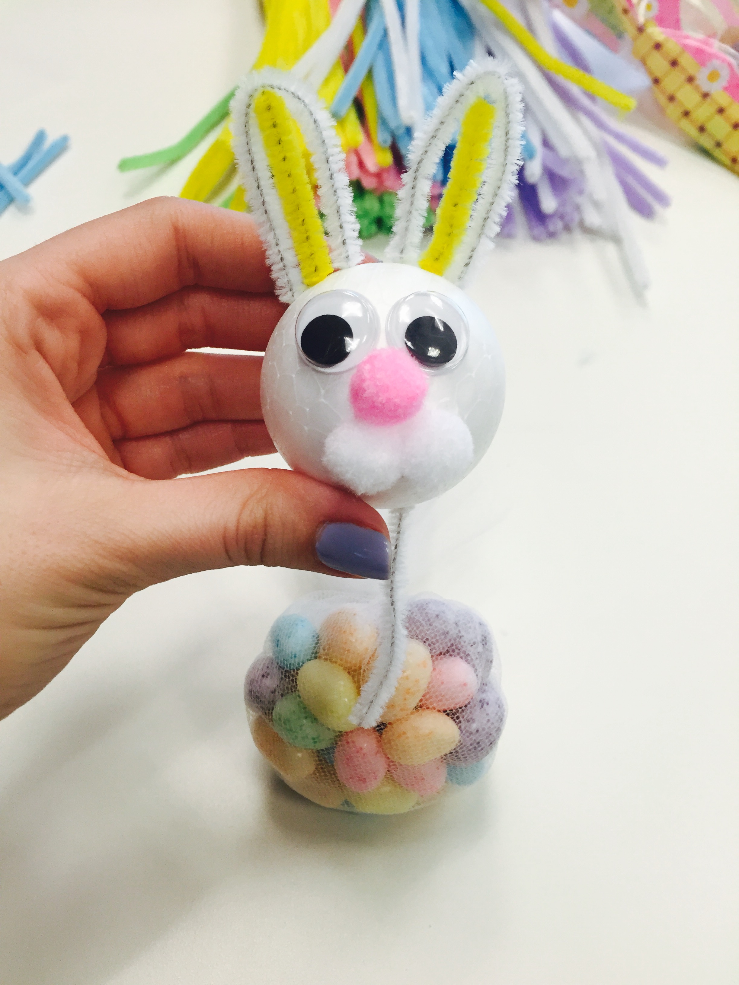DIY Easter Craft: Bunny Candy