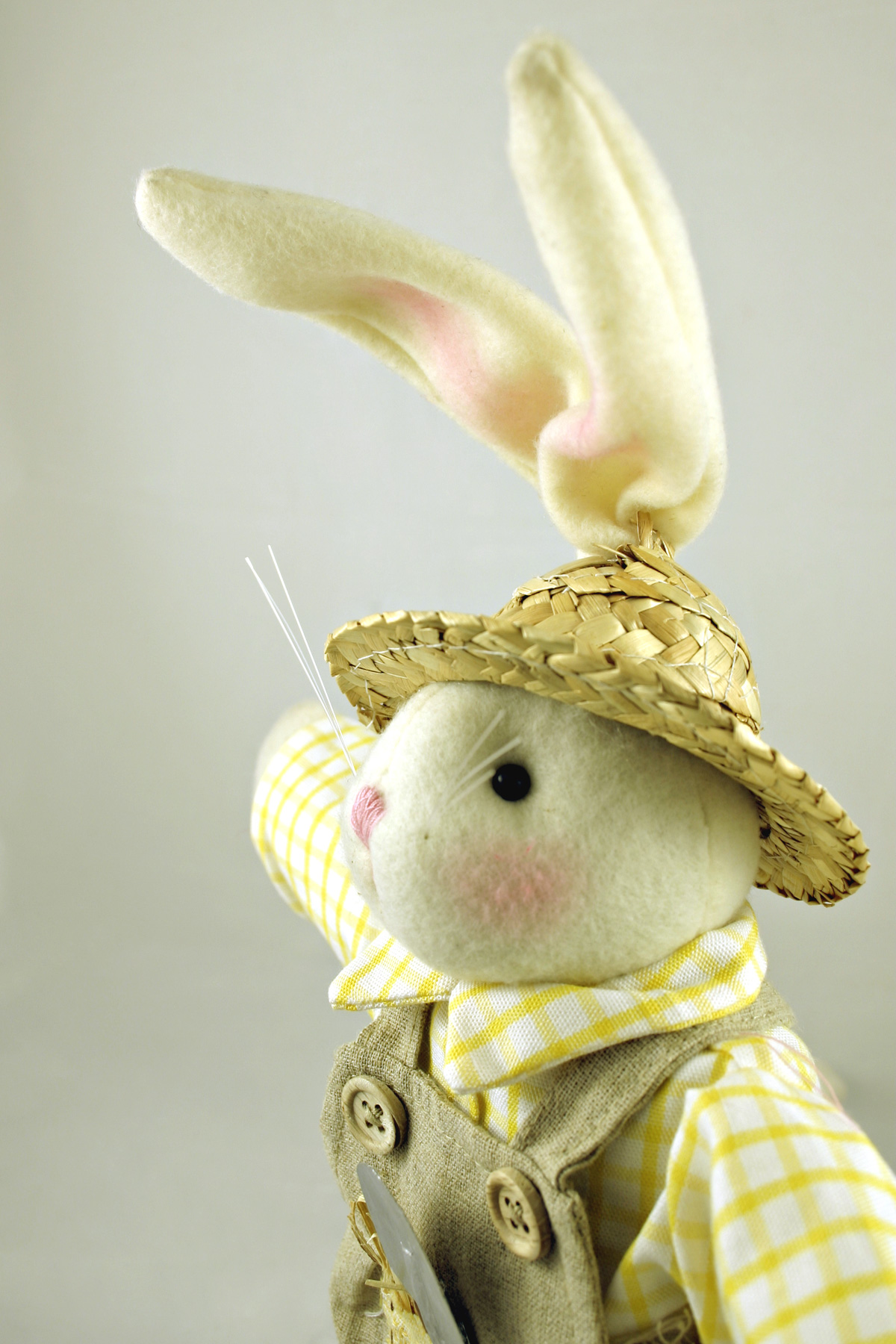 Easter rabbit sideways, Animal, Cute, Doll, Easter, HQ Photo