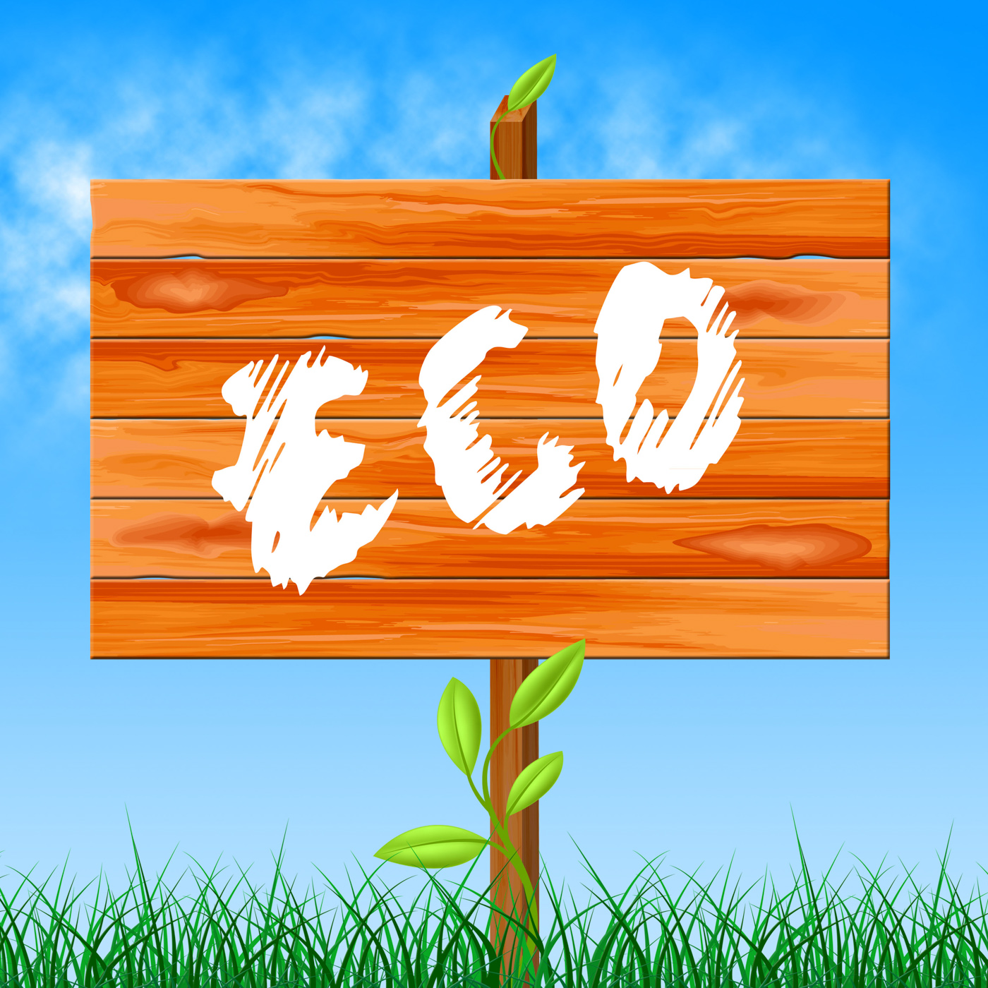 Free Photo Eco Friendly Represents Go Green And Eco Friendly 