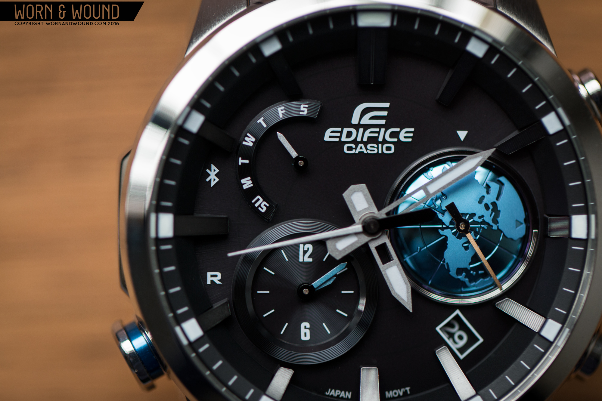 The Casio Edifice EQB-600, a Bluetooth-Connected Watch for the ...