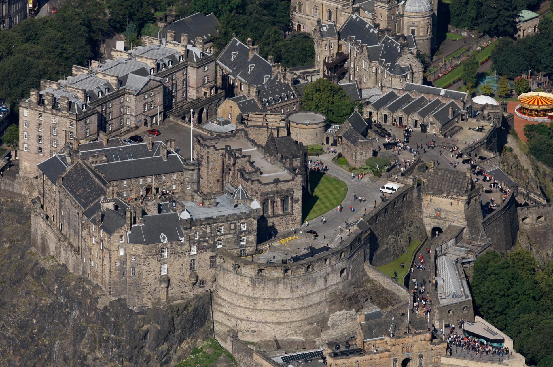 Britain from the Air - Edinburgh Castle