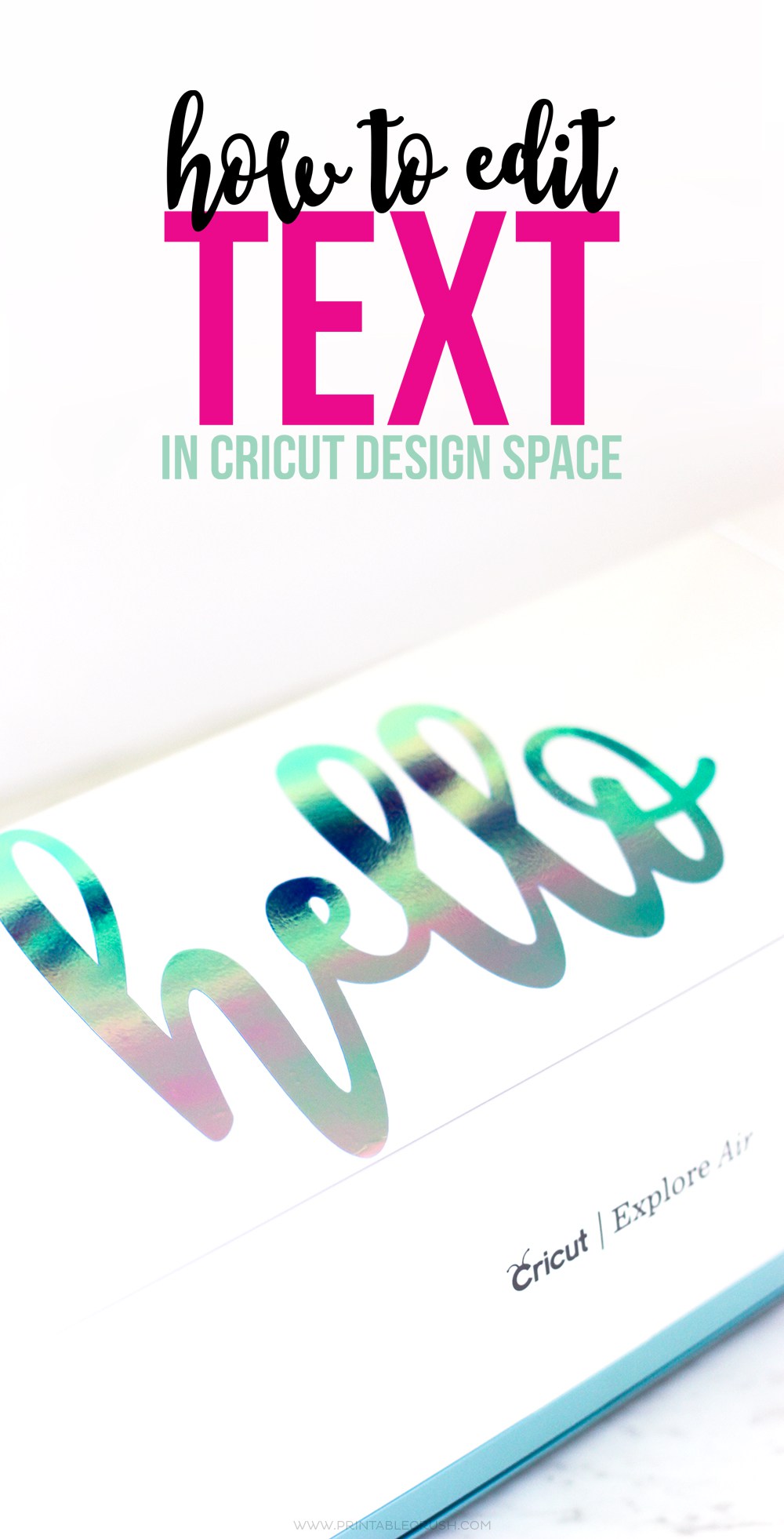 Cricut Design Space - Easily Edit Fonts Using This Tutorial