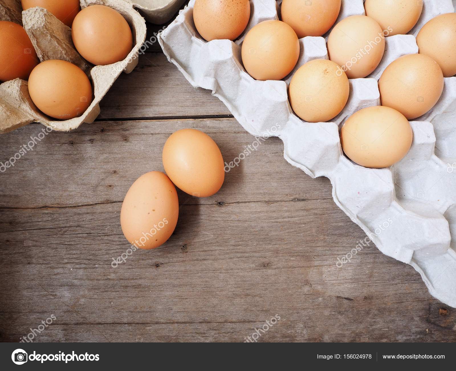 Eggs in box — Stock Photo © luknaja #156024978