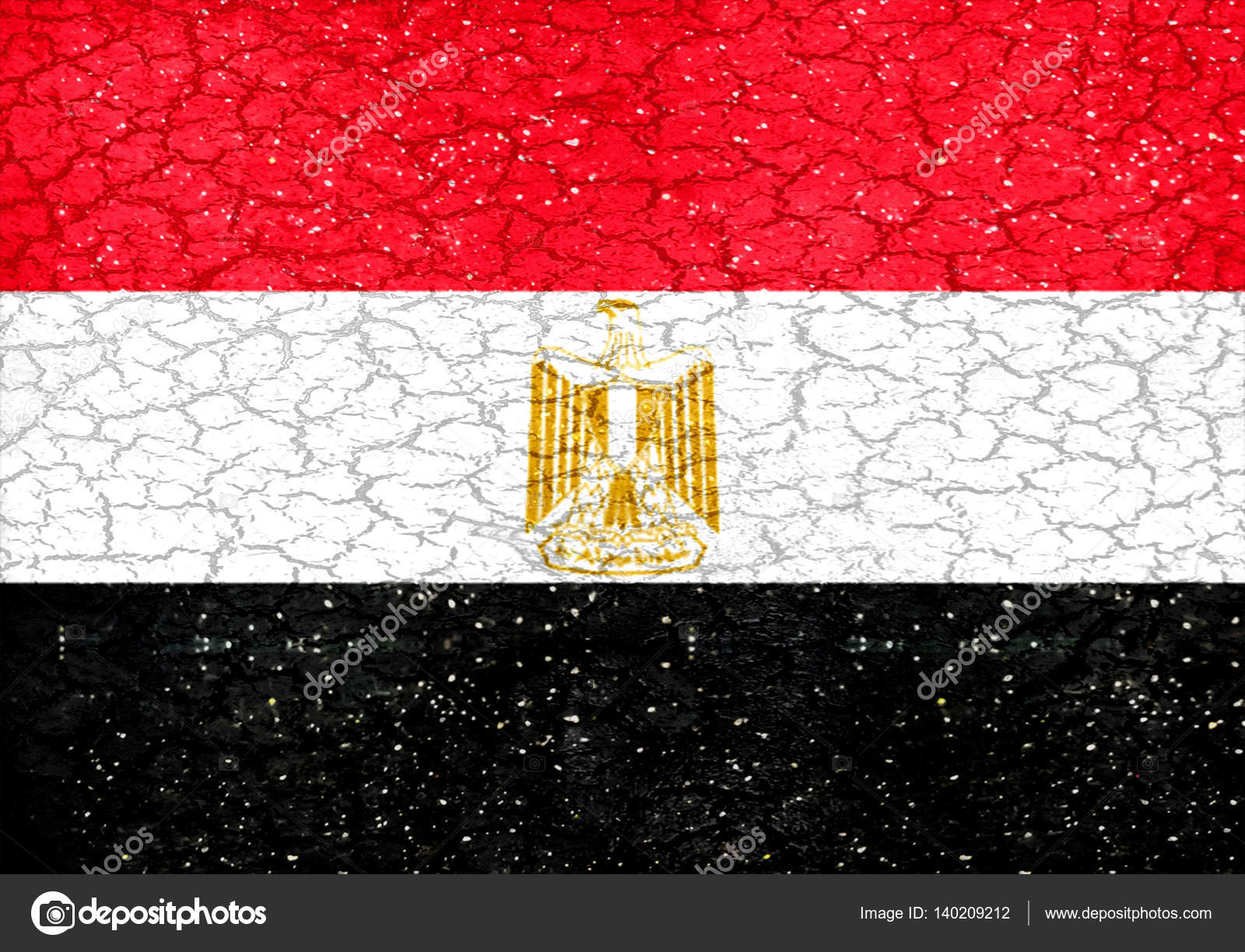 Grunge Style Egypt National Flag — Stock Photo © DanFLCreativo ...