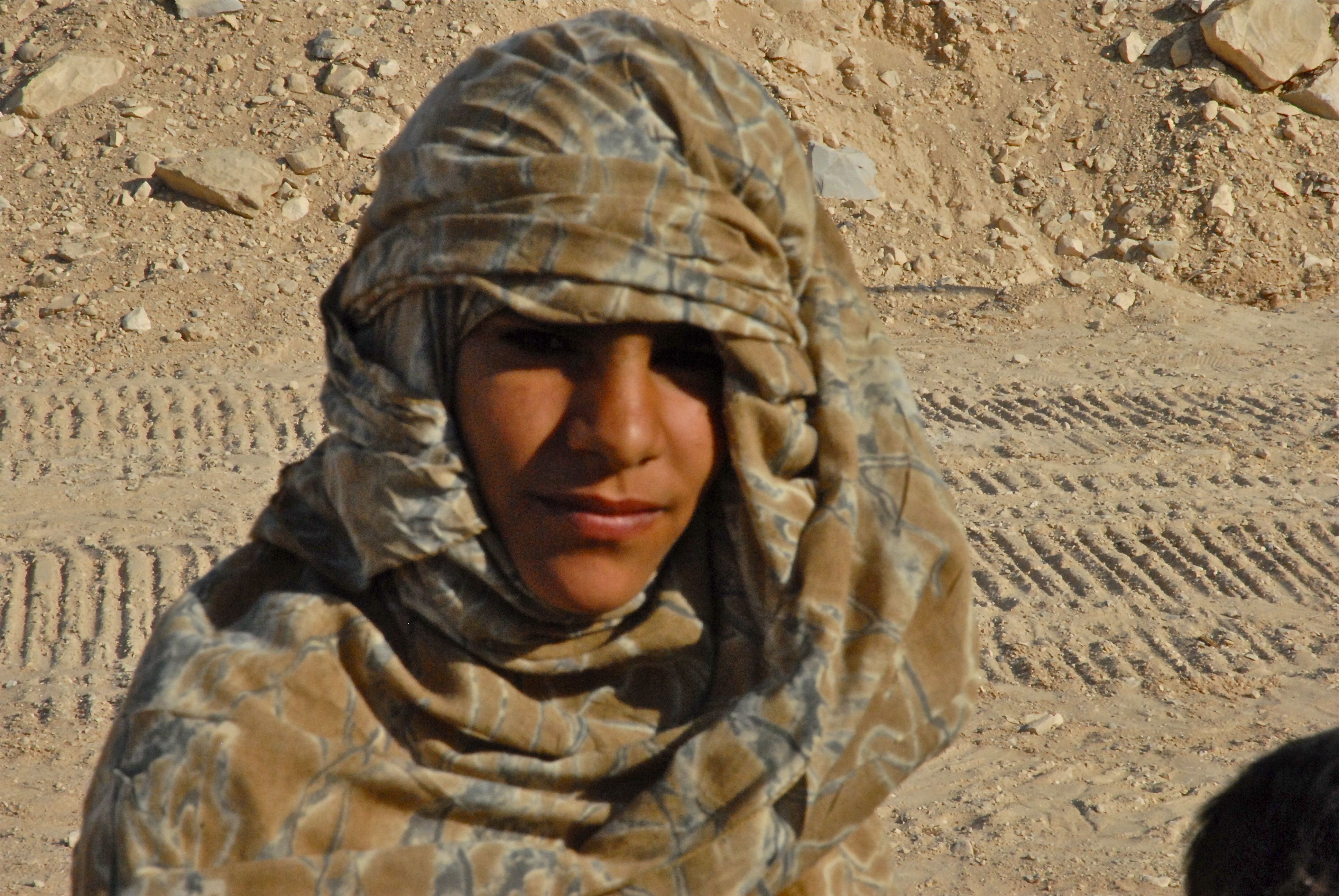Informal Portraits; Bedouin Woman, Boys, Dog; Somewhere in Sinai ...