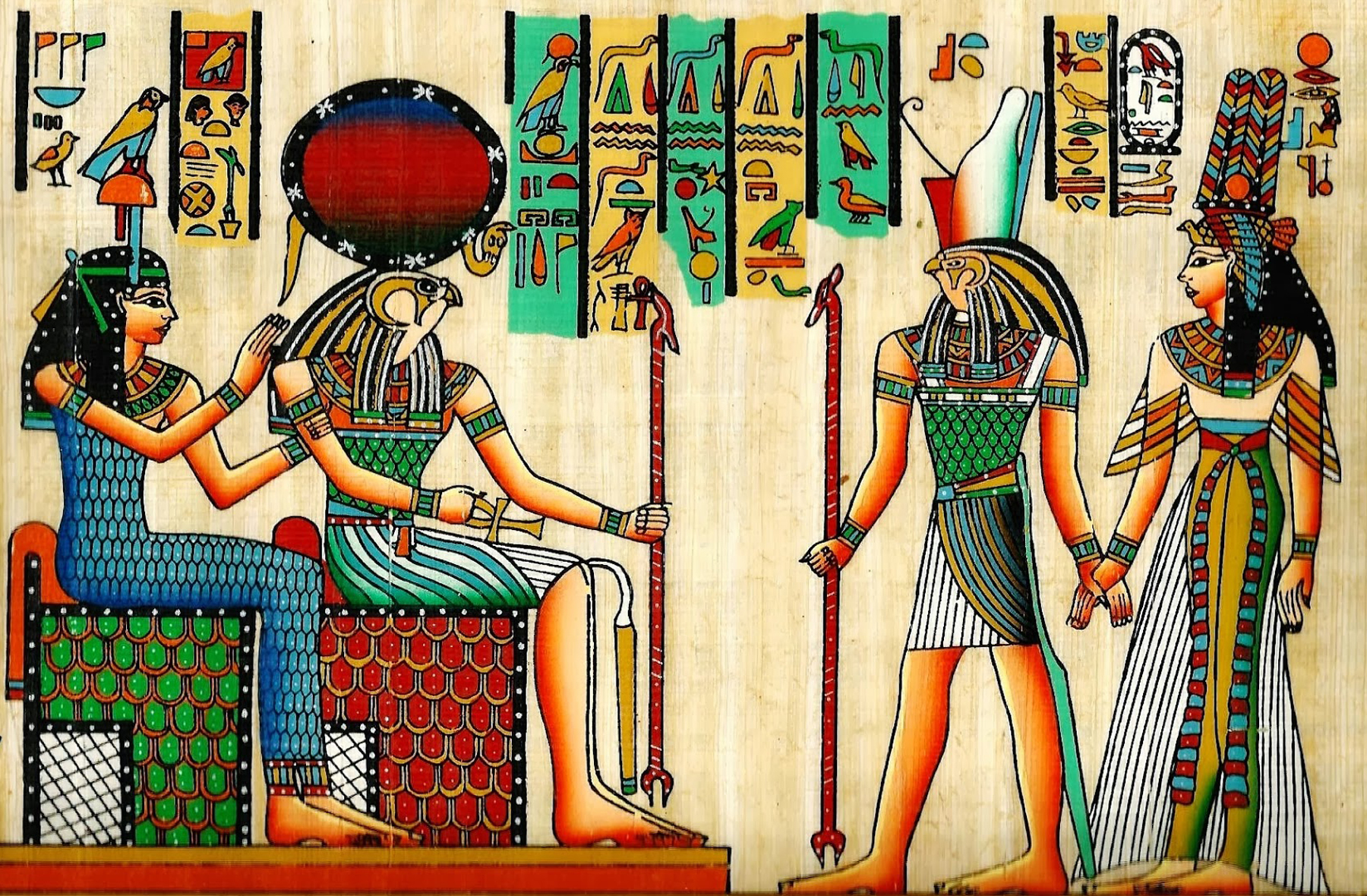 Free photo: Egyptian Paintings - Egyptian, Morocco, Old - Free Download