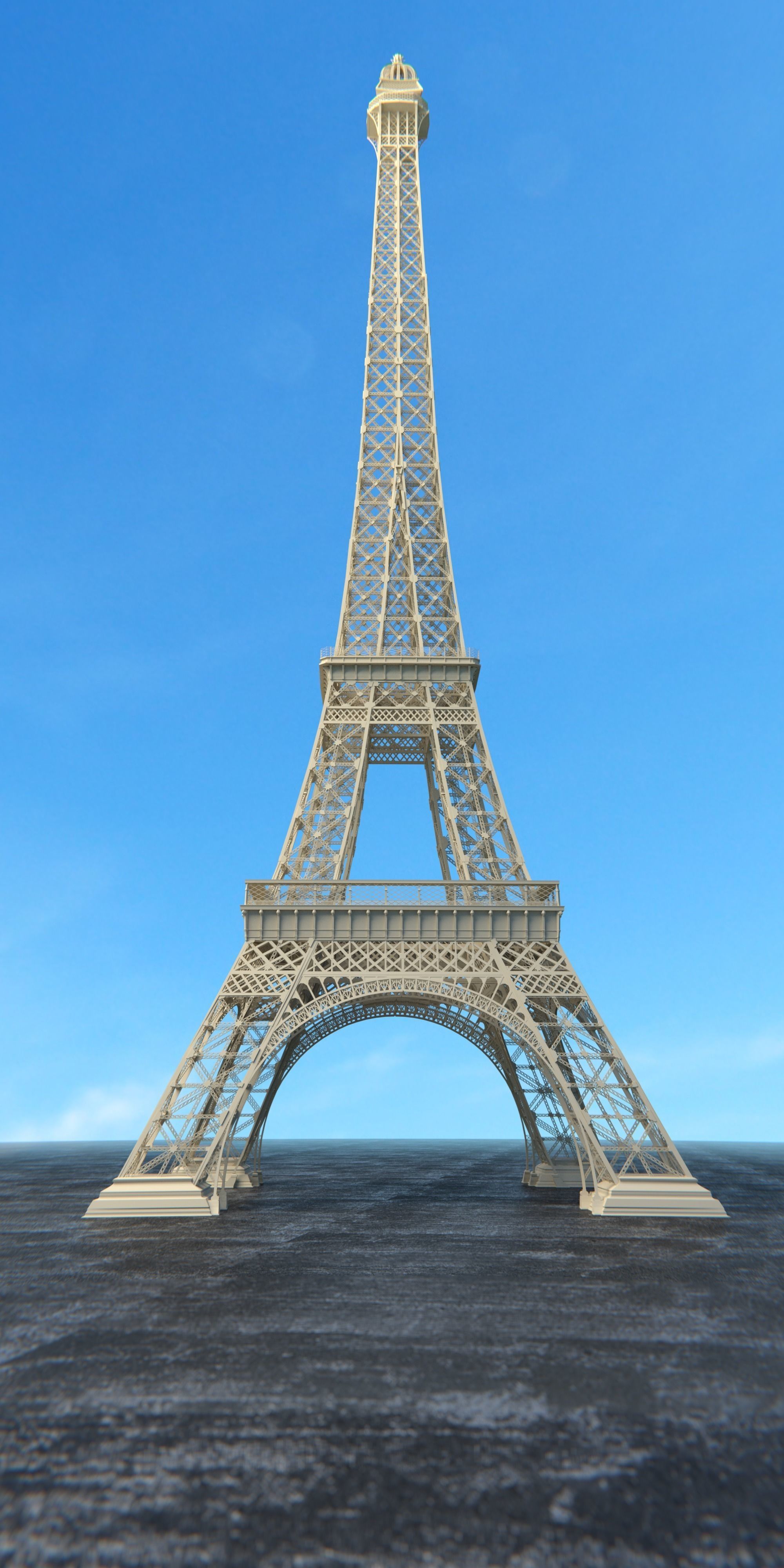 3D model Eiffel Tower | CGTrader