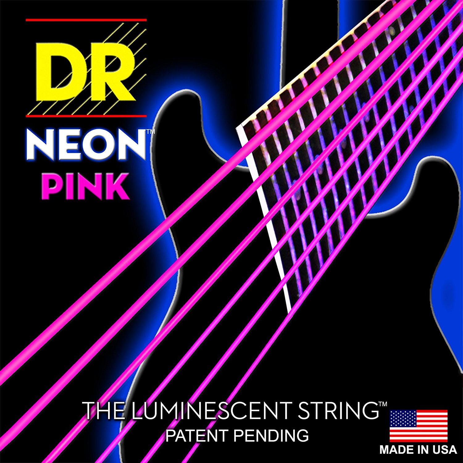 Amazon.com: DR Strings NPE-10 Coated Nickel Hi-Def Pink Electric ...