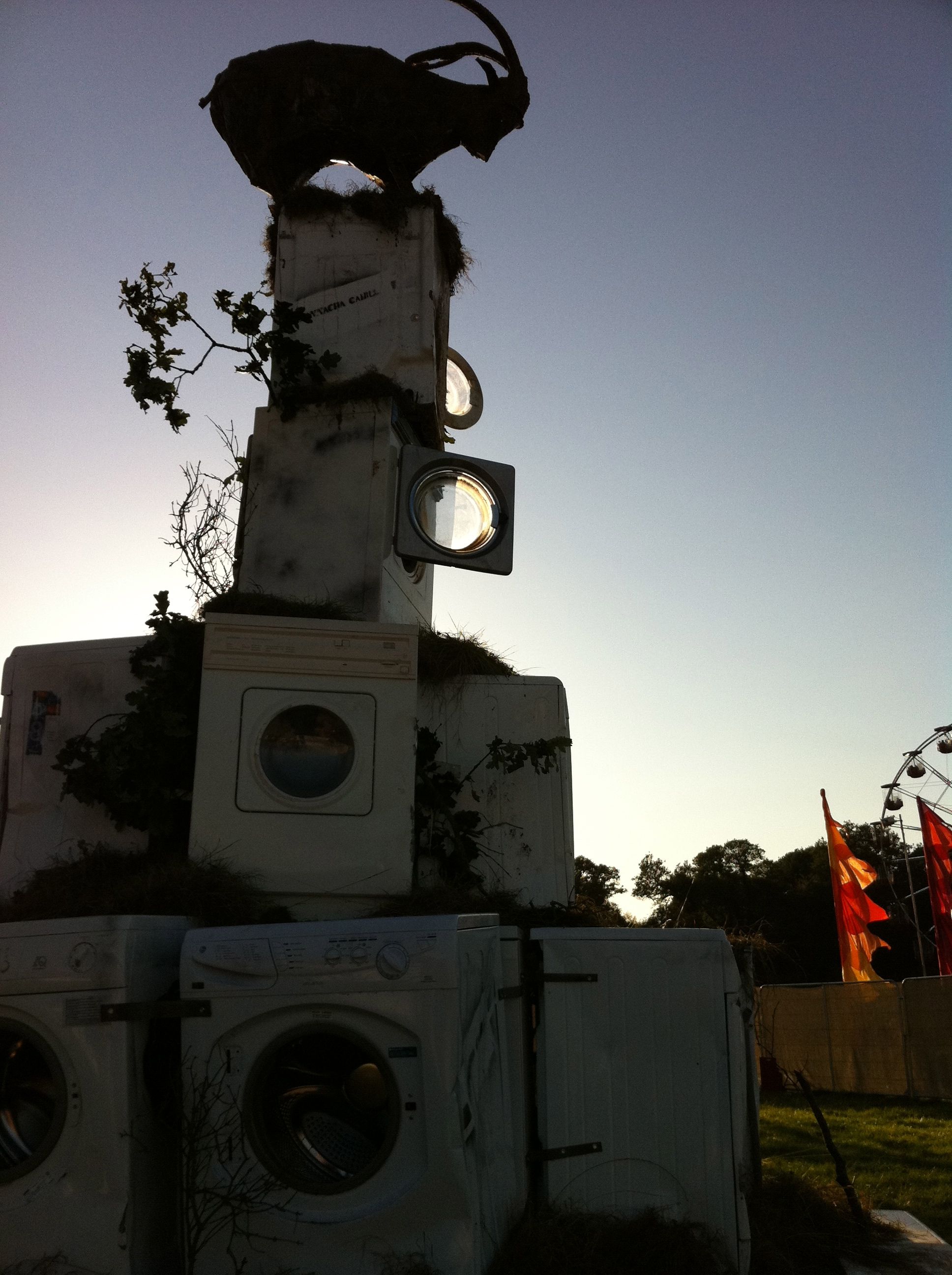 Amazing sculpture at Electric Picnic, 2011 by Donnacha Cahill called ...