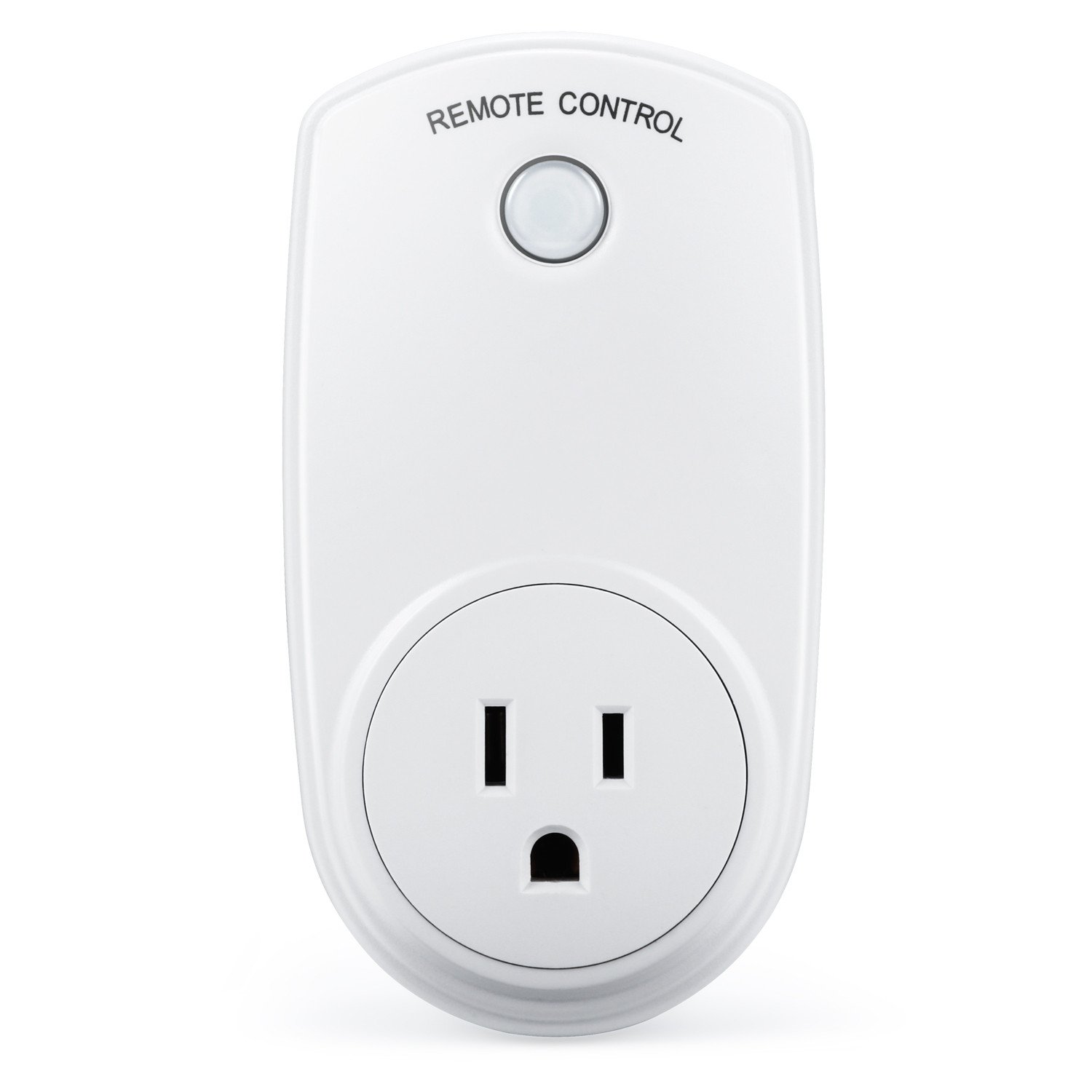 Magicfly Remote Control Electrical Outlet Switch, White (1 Outlet, 1 ...