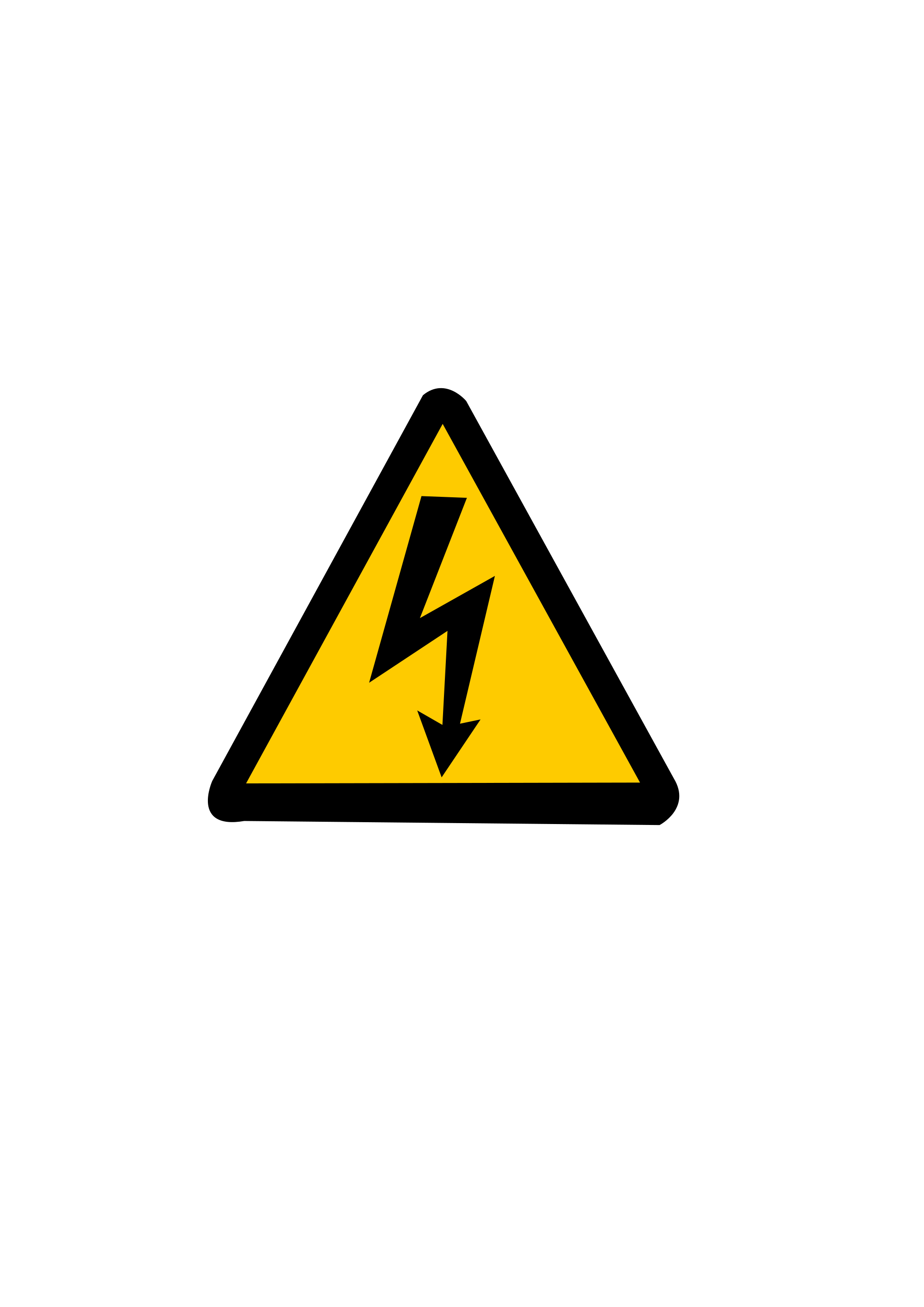 File:Electricity warning sign.svg - Wikimedia Commons