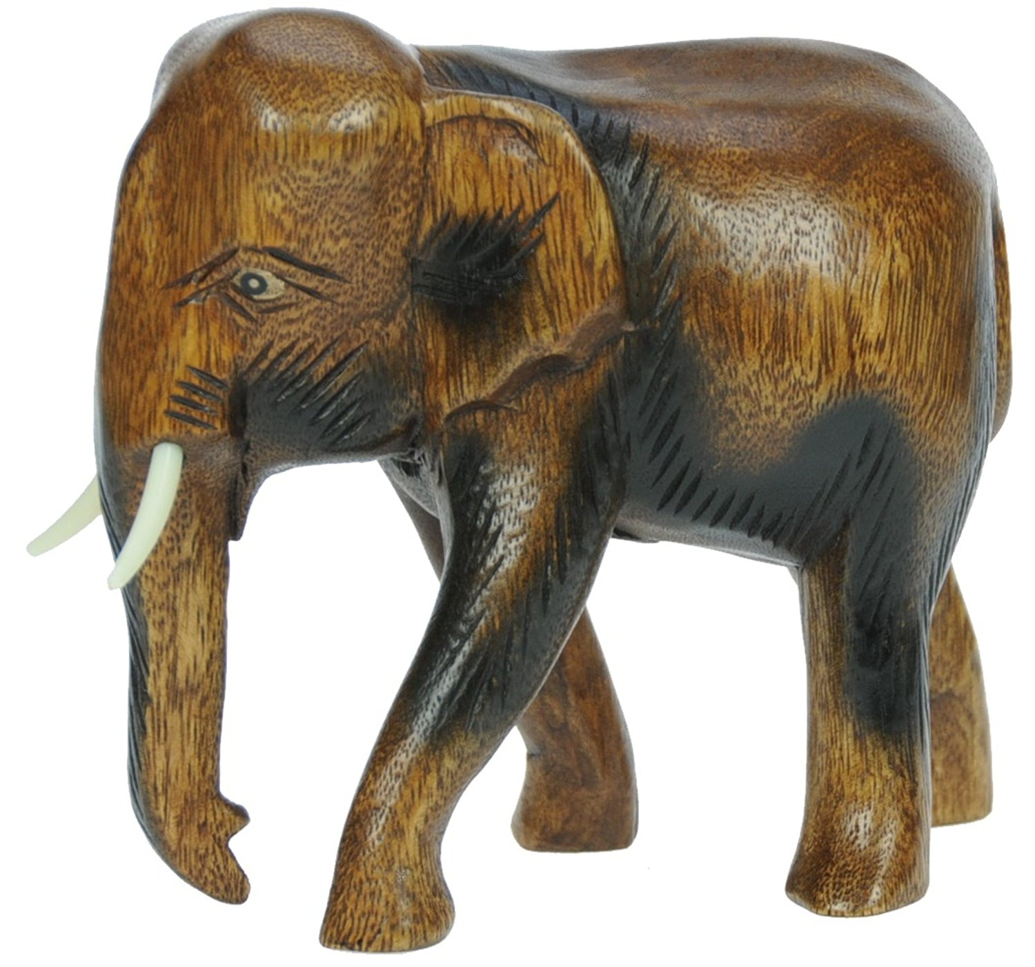 Namesakes Hand Carved Wooden Elephant Ornament : Top Christmas and ...