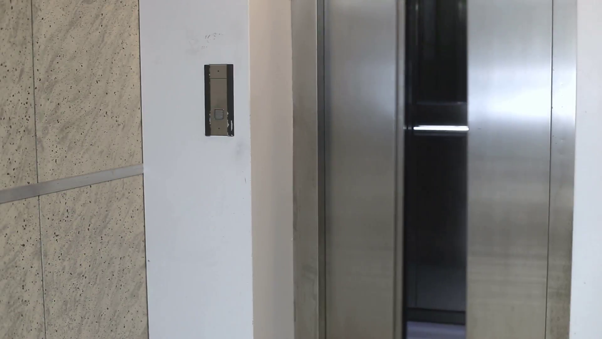 Elevator door opening and closing Stock Video Footage - VideoBlocks