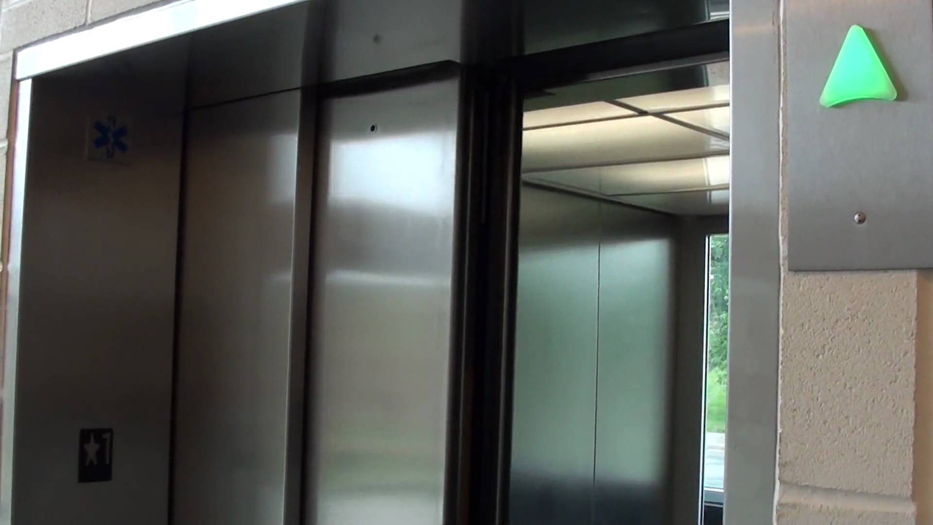 Kone Glass Monospace MRL Elevators at Monk St Parking Garage ...