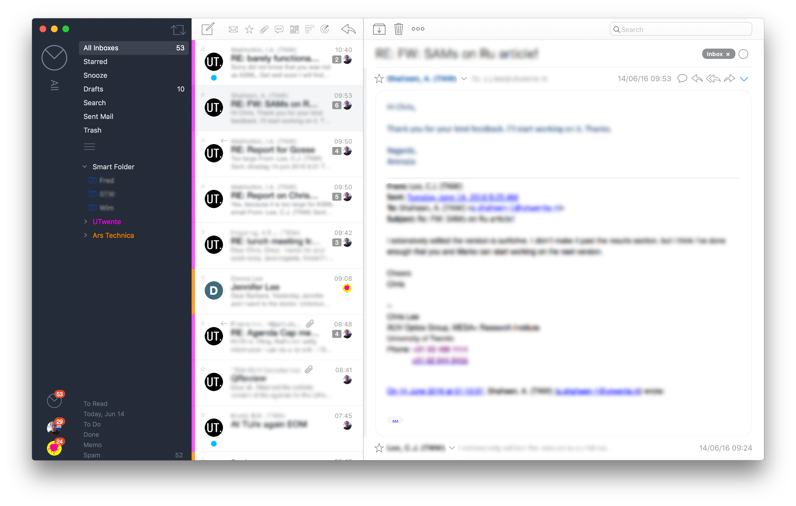 Review: Airmail, an e-mail client that I don't hate | Ars Technica