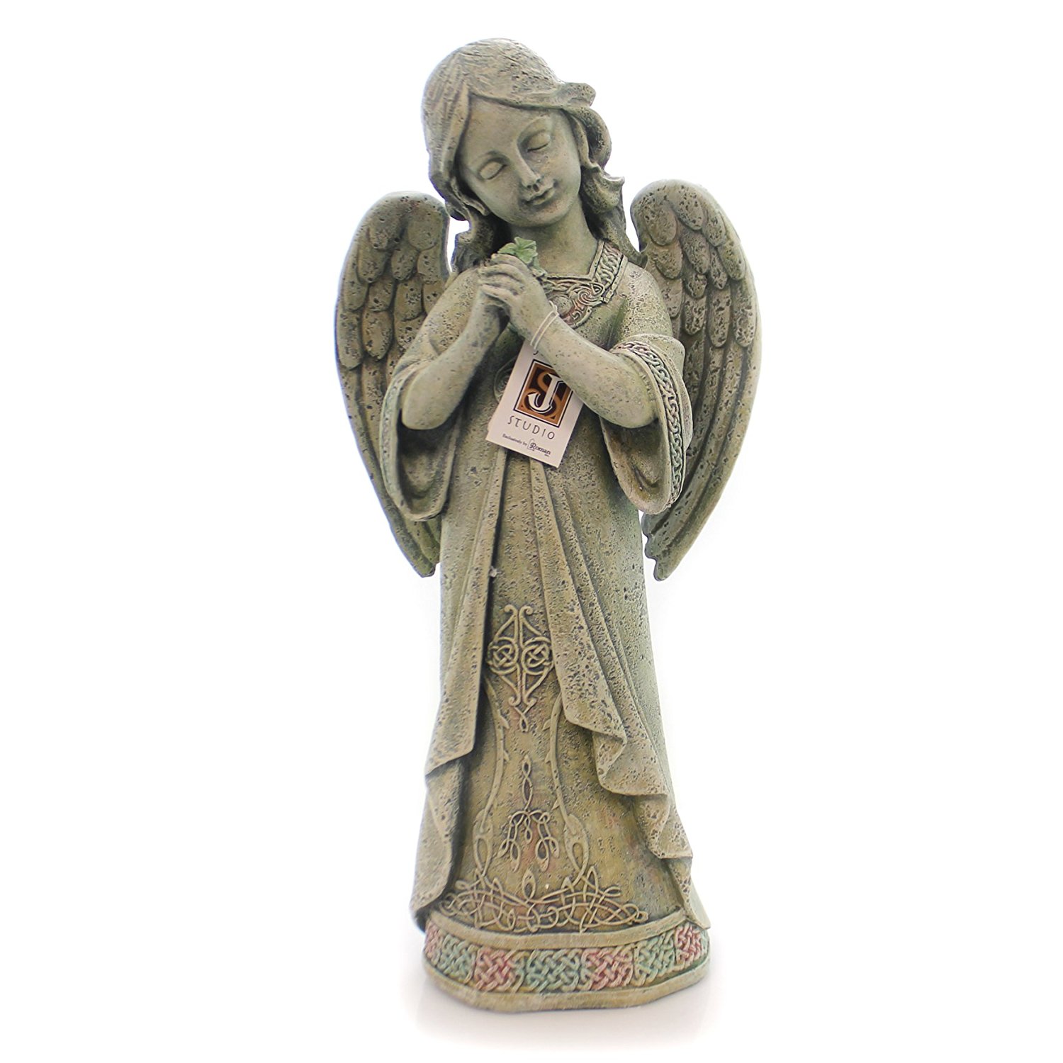 Amazon.com: Garden Collection, Praying Celtic Angel Statue, 15.75