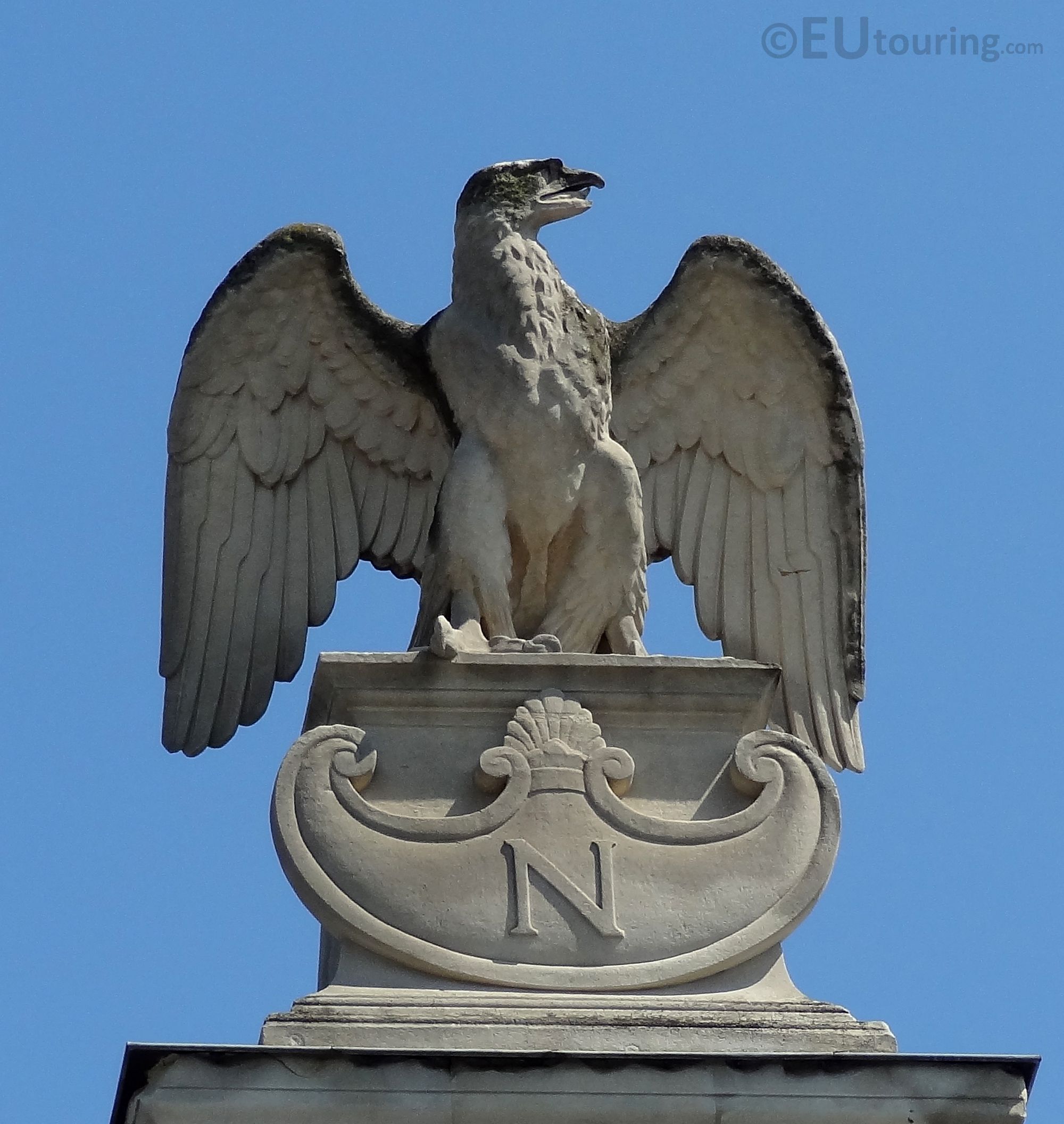 RAF memorial. The Golden Eagle statue. You will find this in London ...