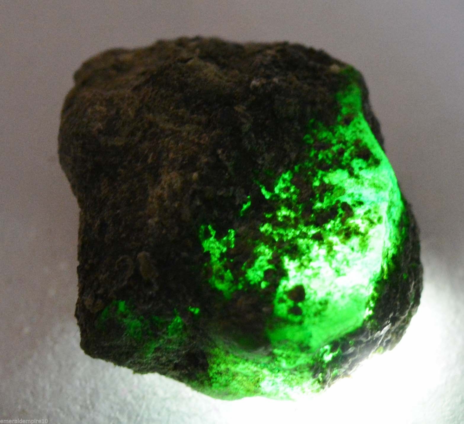 212 CT. Certified Natural Uncut Emerald Raw Gemstone Rough ...