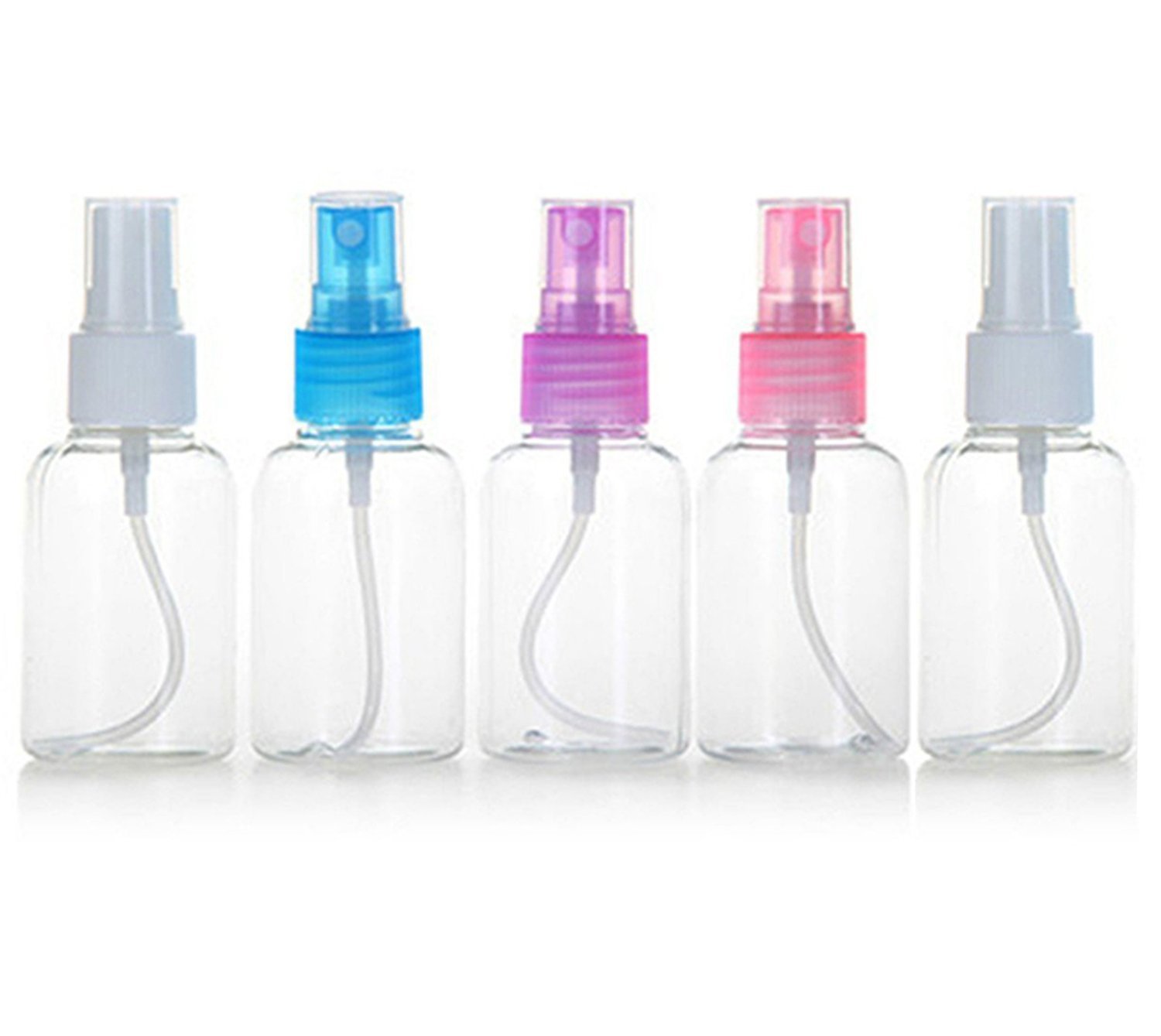 Katara Beauty Transparent Plastic Atomiser - Empty Spray Bottle, 30 ...