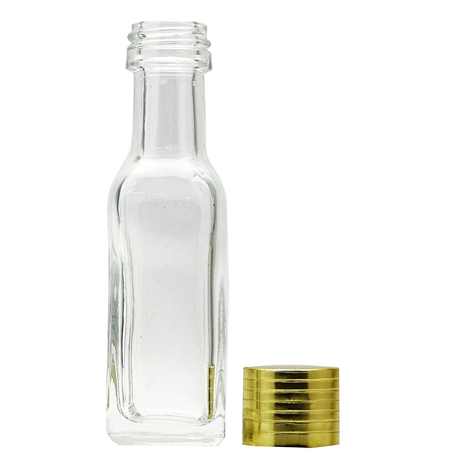 Amazon.com : 6 Pcs Refillable Wholesale Empty Tequila Bottles Clear ...