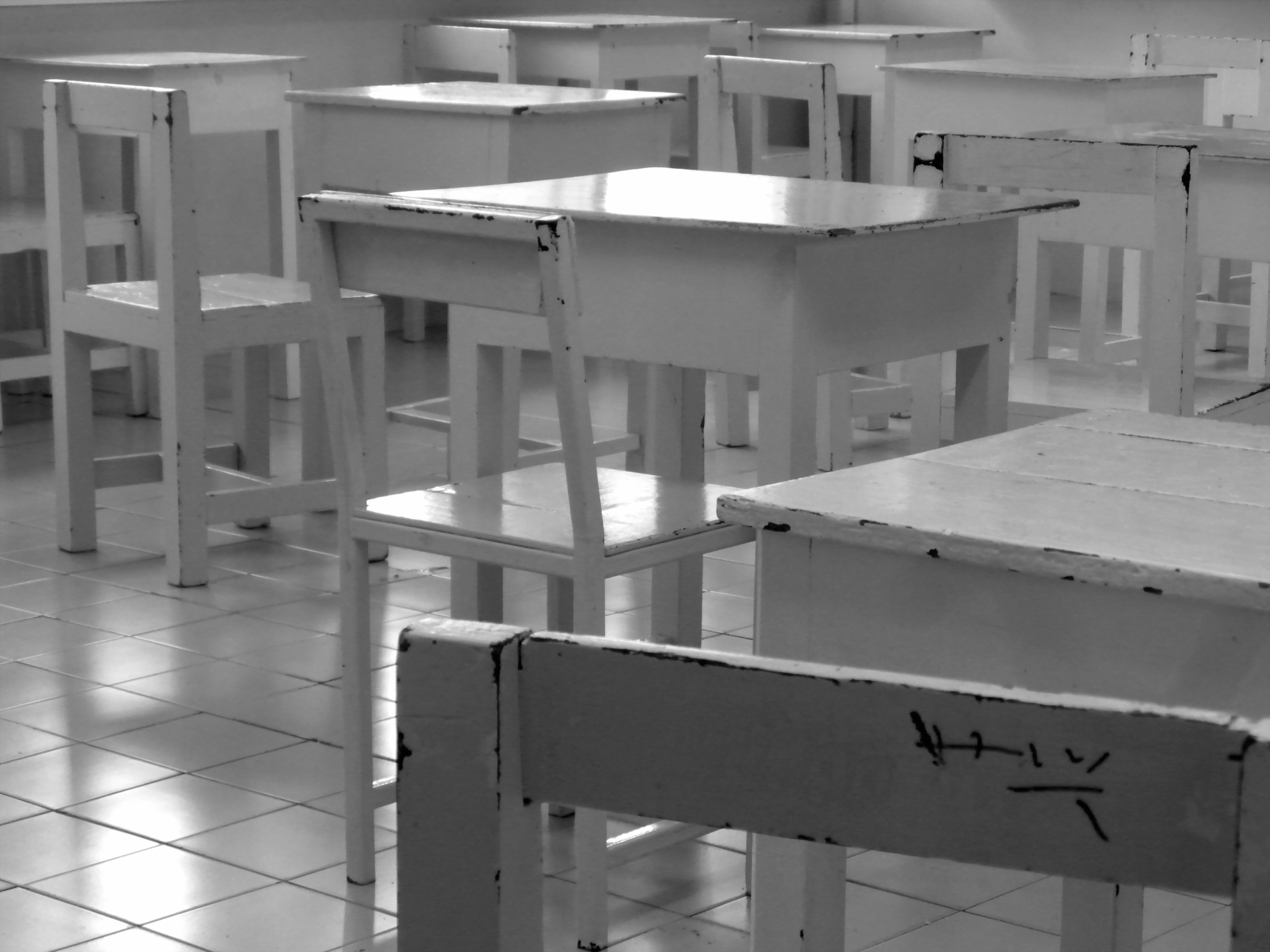 Empty classroom photo