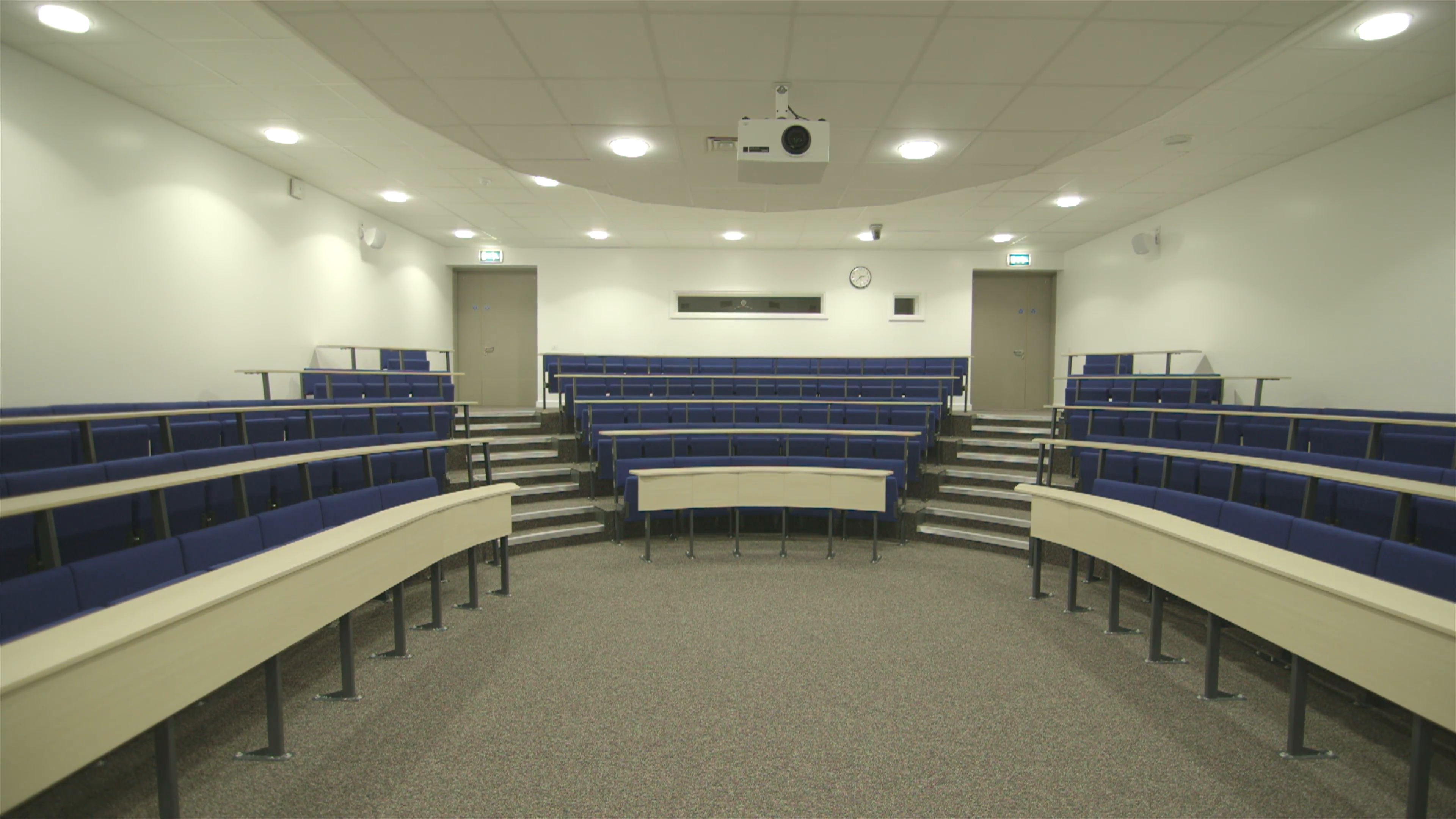 Empty lecture hall at the college Stock Video Footage - VideoBlocks