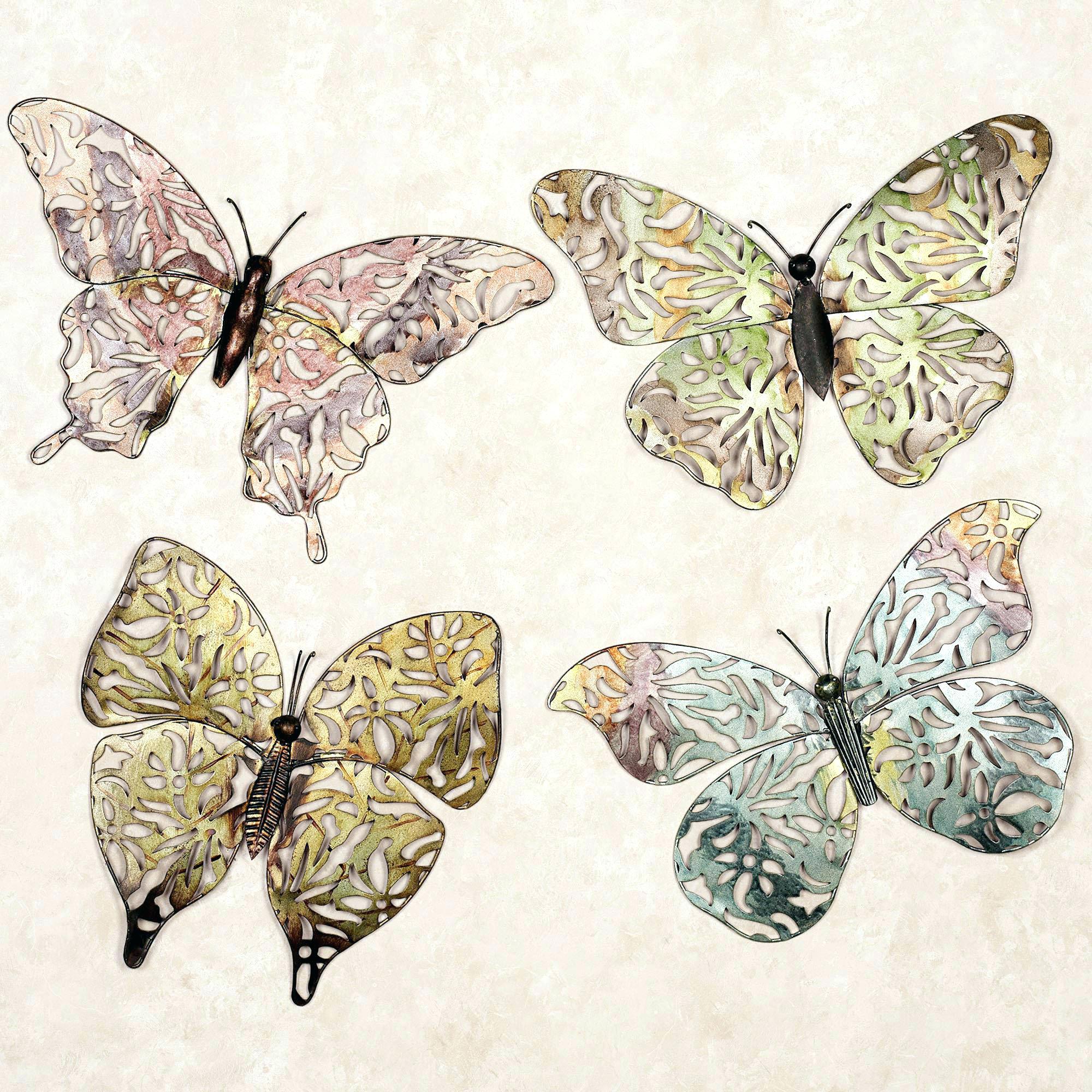 Butterfly Metal Wall Decor Enchanting Butterflies For Your House ...