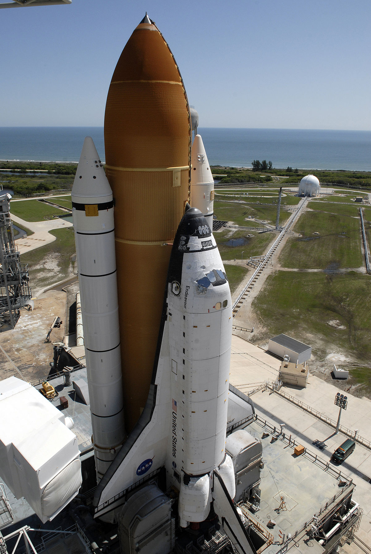 Endeavor space shuttle photo