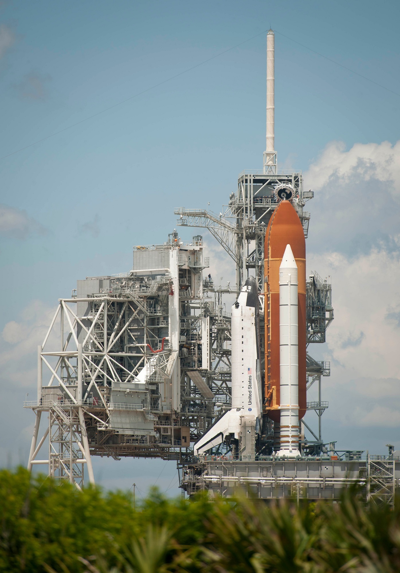 Endeavor Space Shuttle, Endeavor, Lightning, Lunar, Lunch, HQ Photo