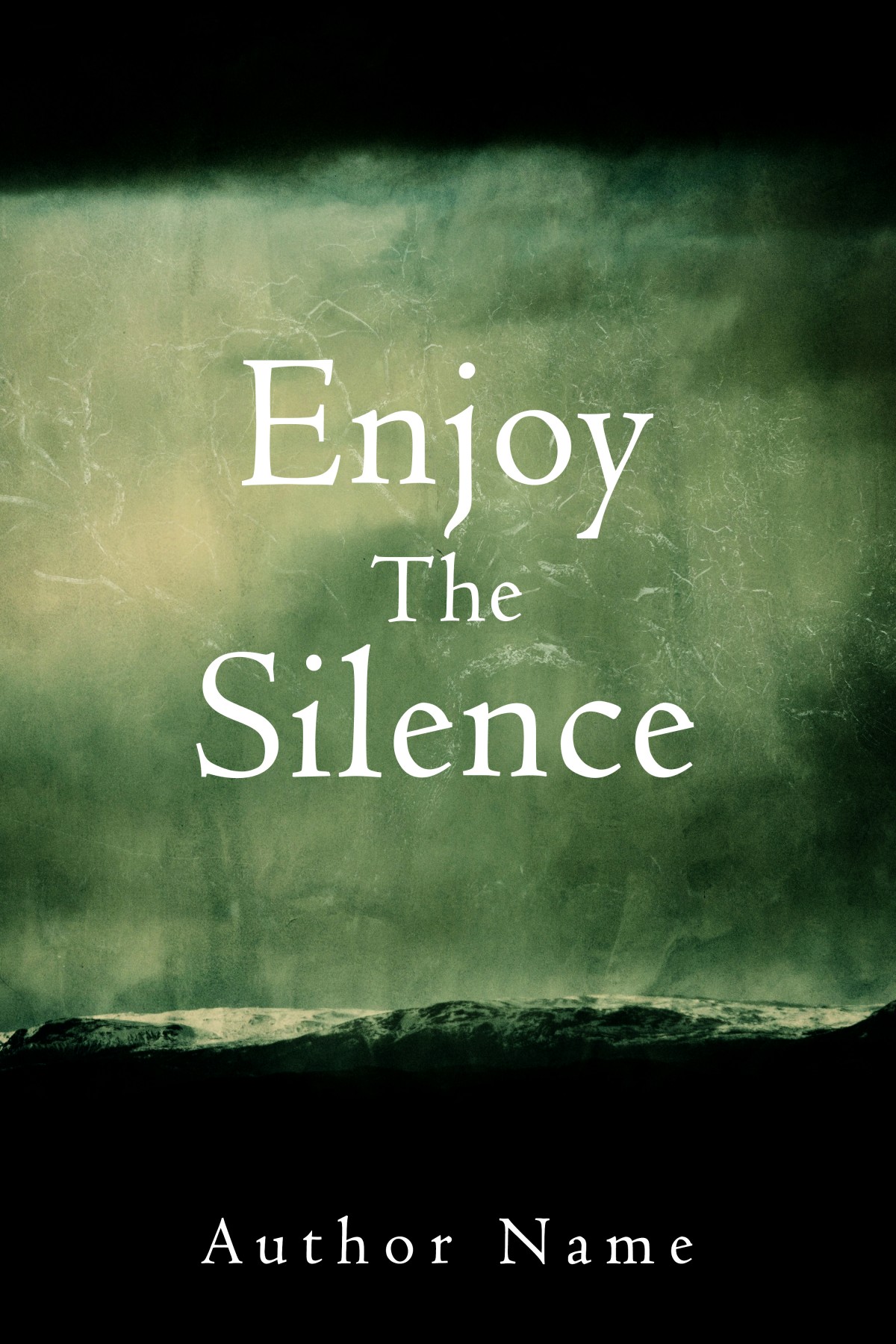Enjoy The Silence - The Book Cover Designer