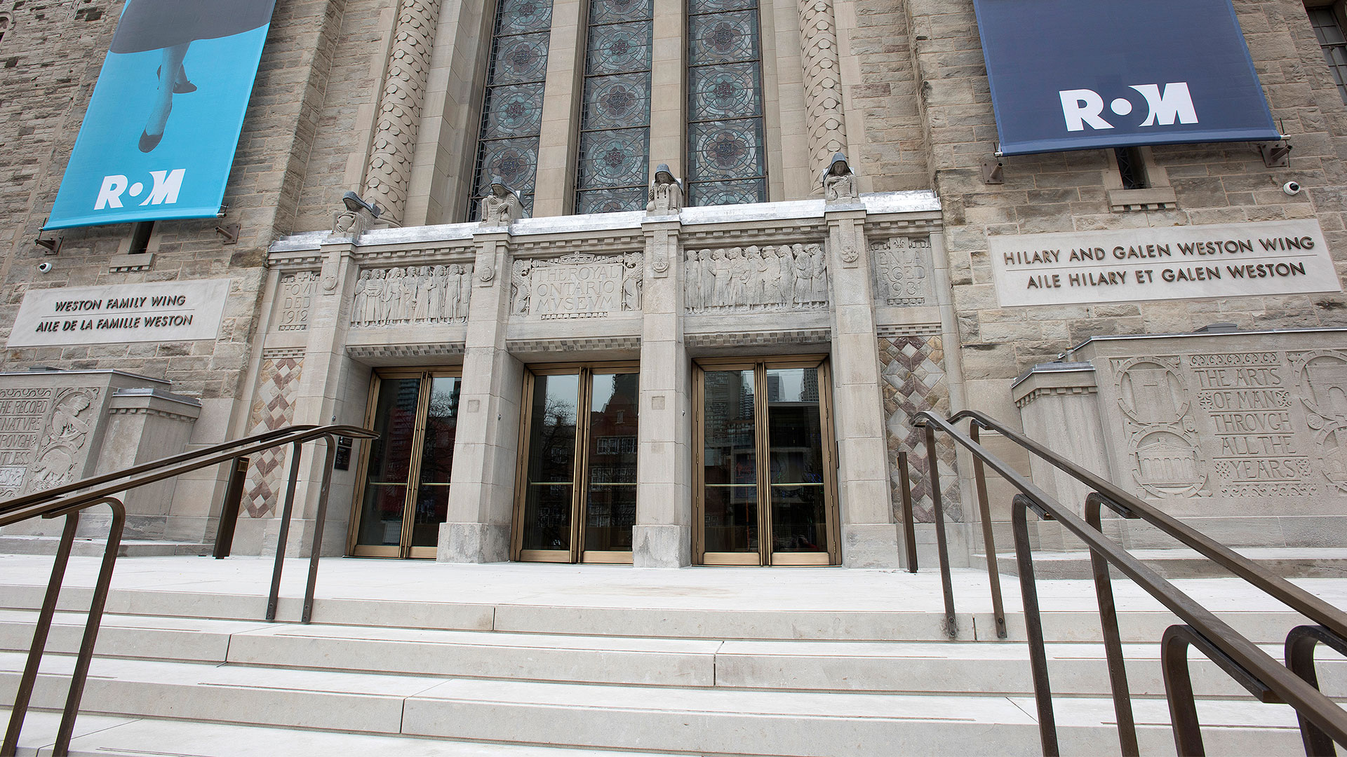 Historic Weston Entrance reopens at Royal Ontario Museum
