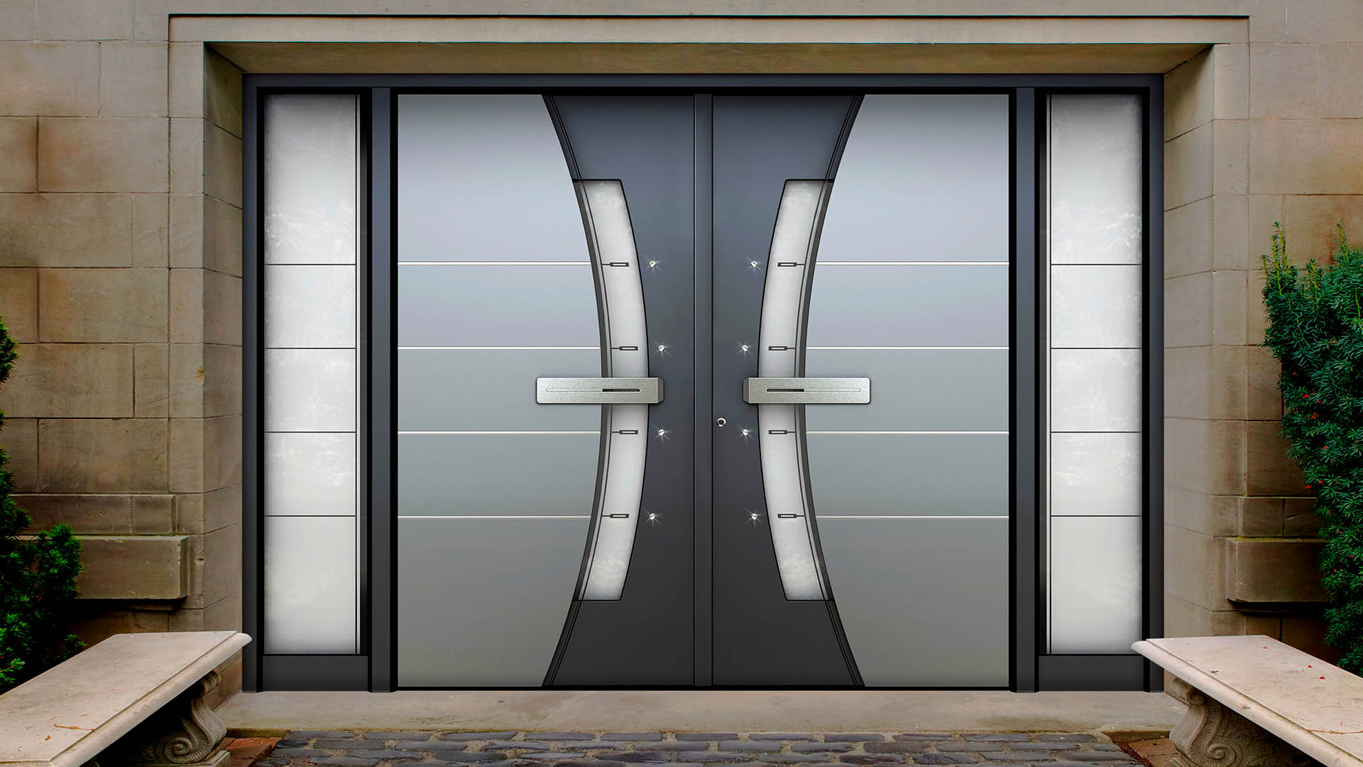 Aluminium Entrance Doors | Aluminium Front Doors and Back Entrance ...